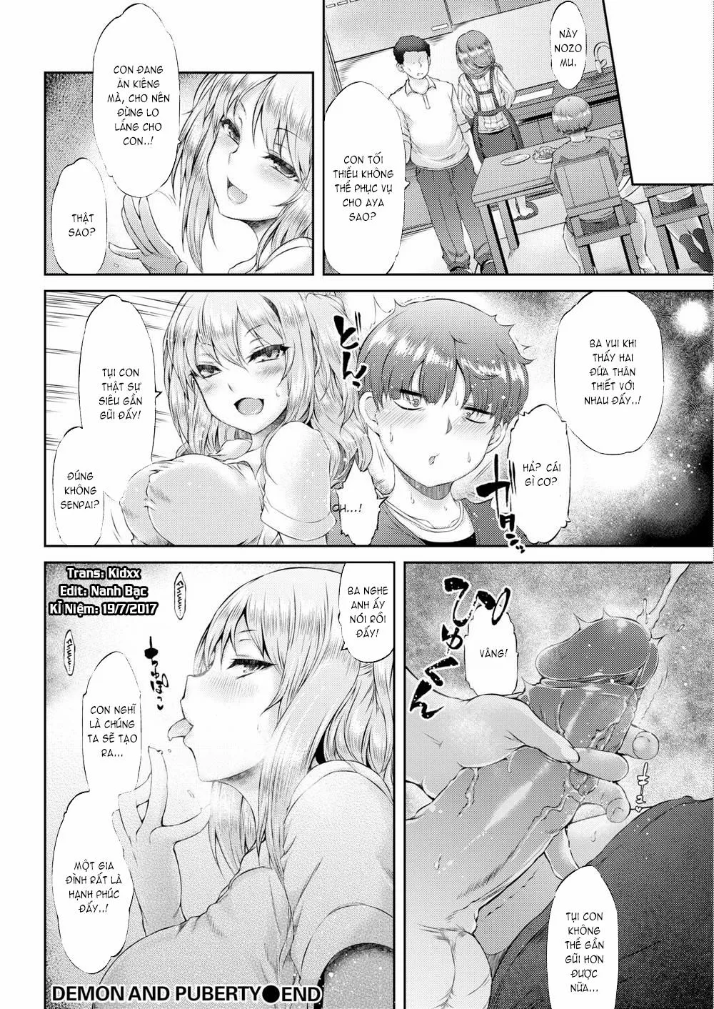 HentaiVN.net - Ảnh 18 - Demon & Puberty - Chap 1