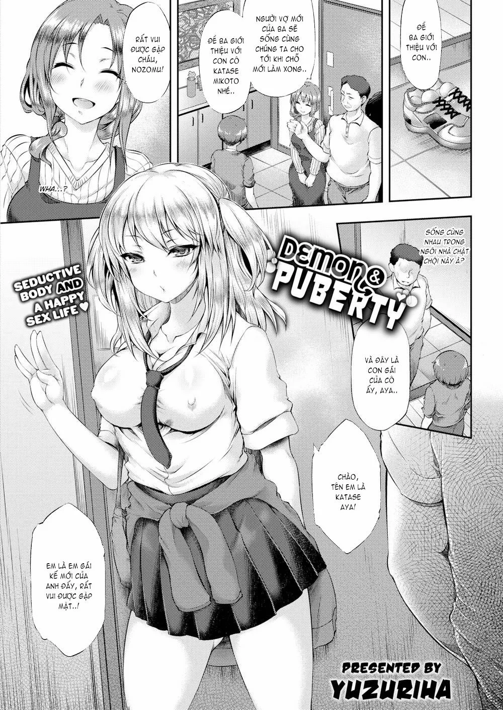 HentaiVN.net - Ảnh 4 - Demon & Puberty - Chap 1