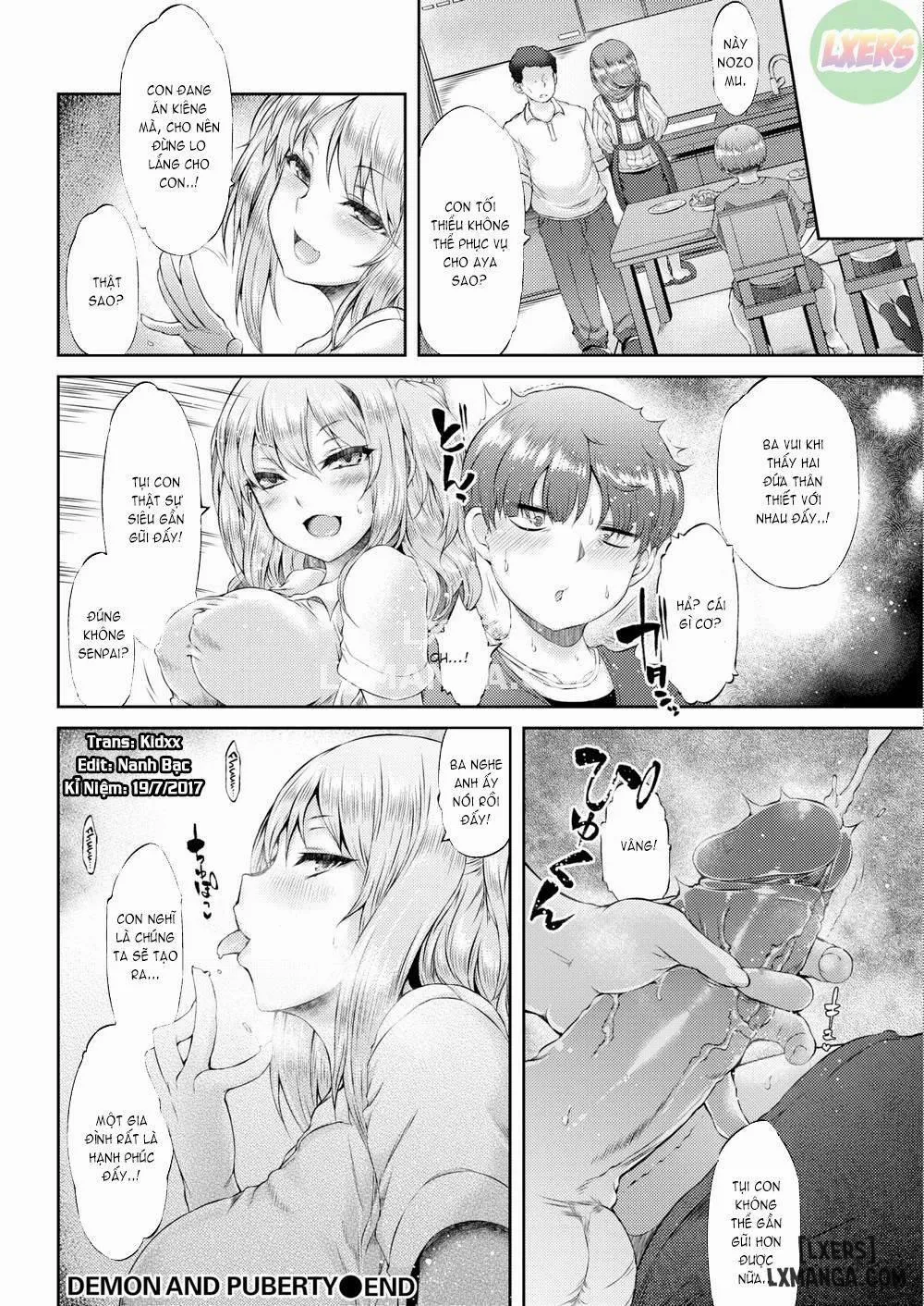 HentaiVN.net - Ảnh 16 - Demon & Puberty - Chap 2