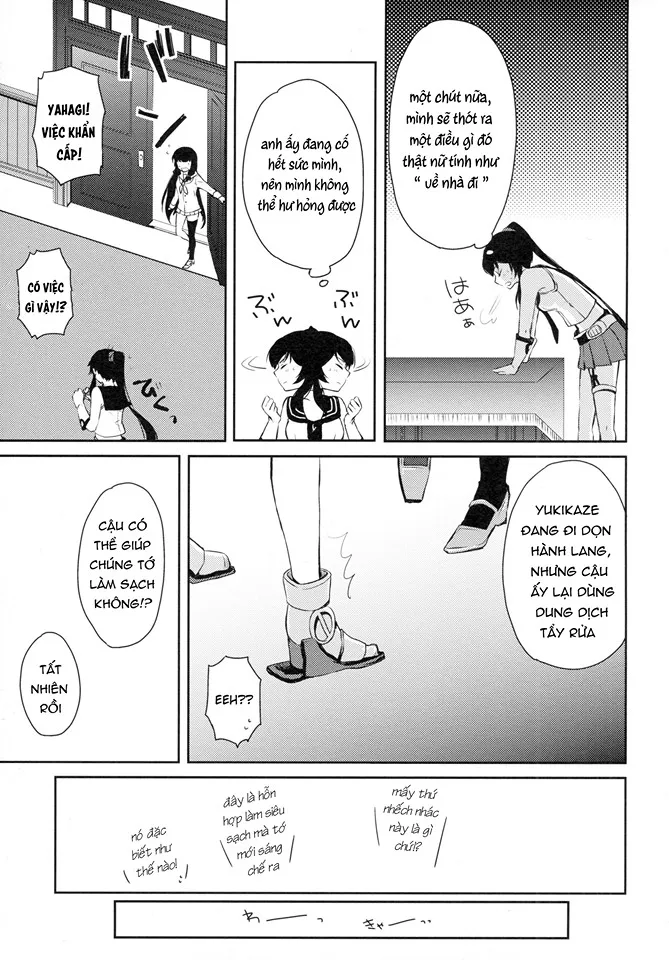 HentaiVN.net - Ảnh 10 - Yoru Yahagi (Kantai Collection -KanColle-) [ヨルヤハギ (艦隊これくしょん -艦これ-)] - Chap 3