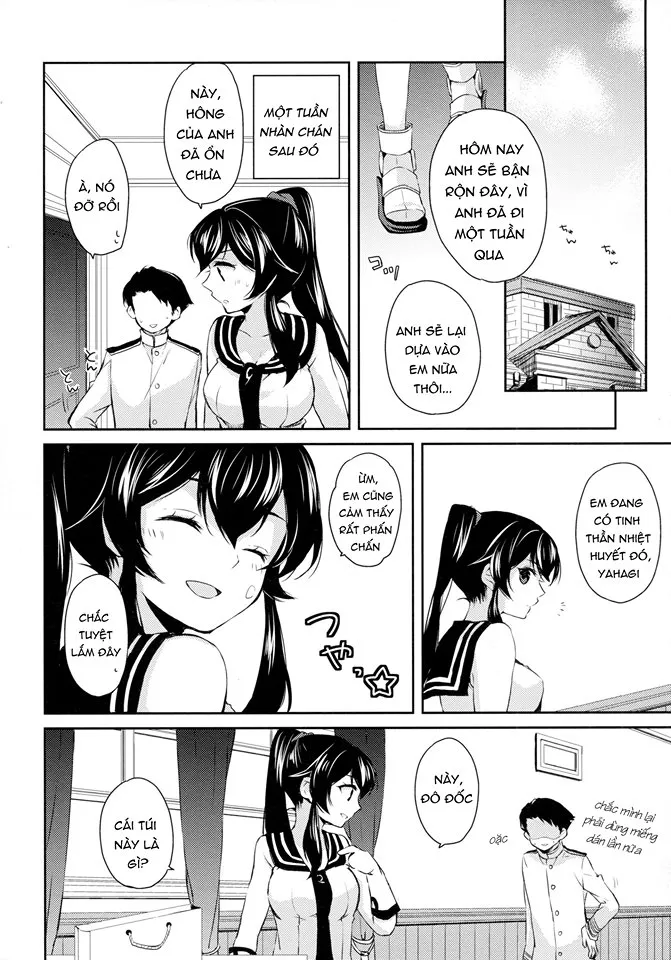 HentaiVN.net - Ảnh 37 - Yoru Yahagi (Kantai Collection -KanColle-) [ヨルヤハギ (艦隊これくしょん -艦これ-)] - Chap 3
