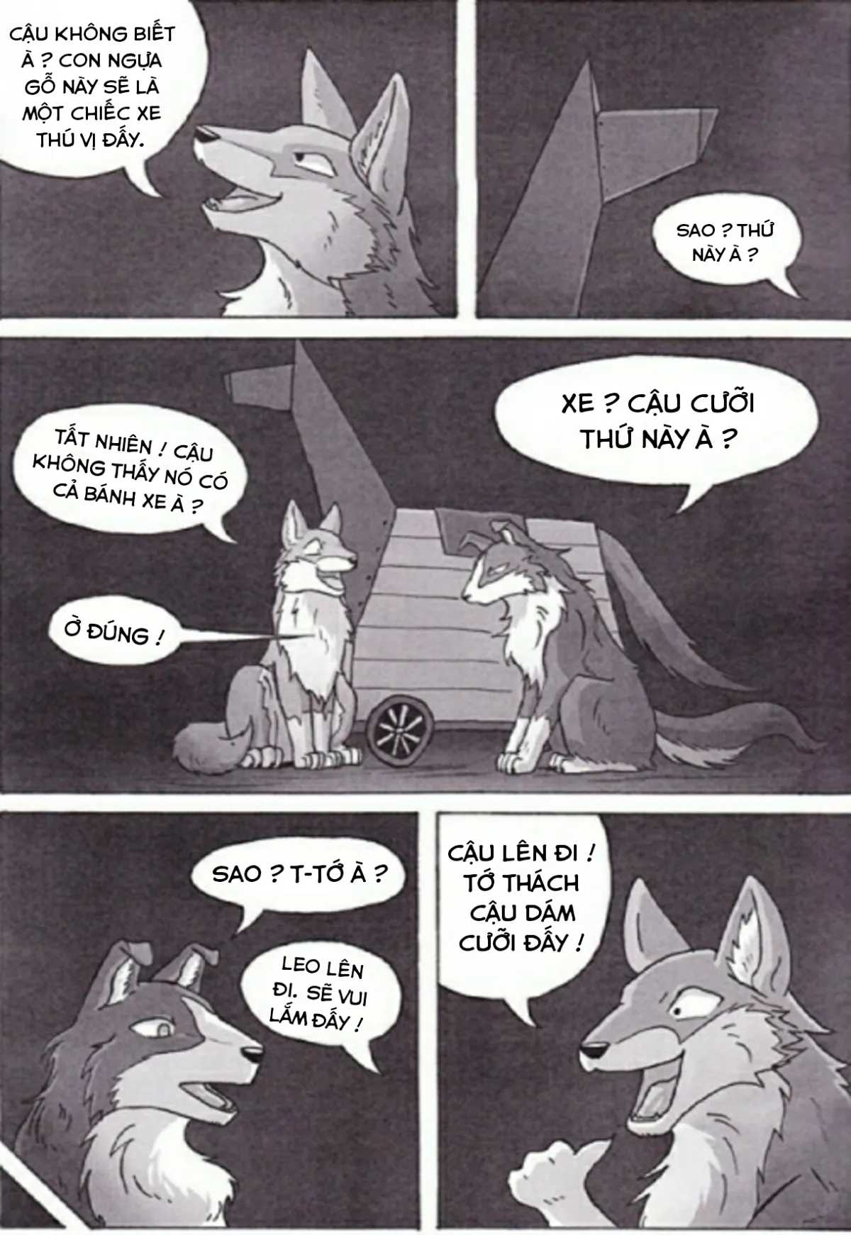 HentaiVN.net - Ảnh 5 - Chuyện về 2 chú chó phá phách [KTQ 15] - Chap 1