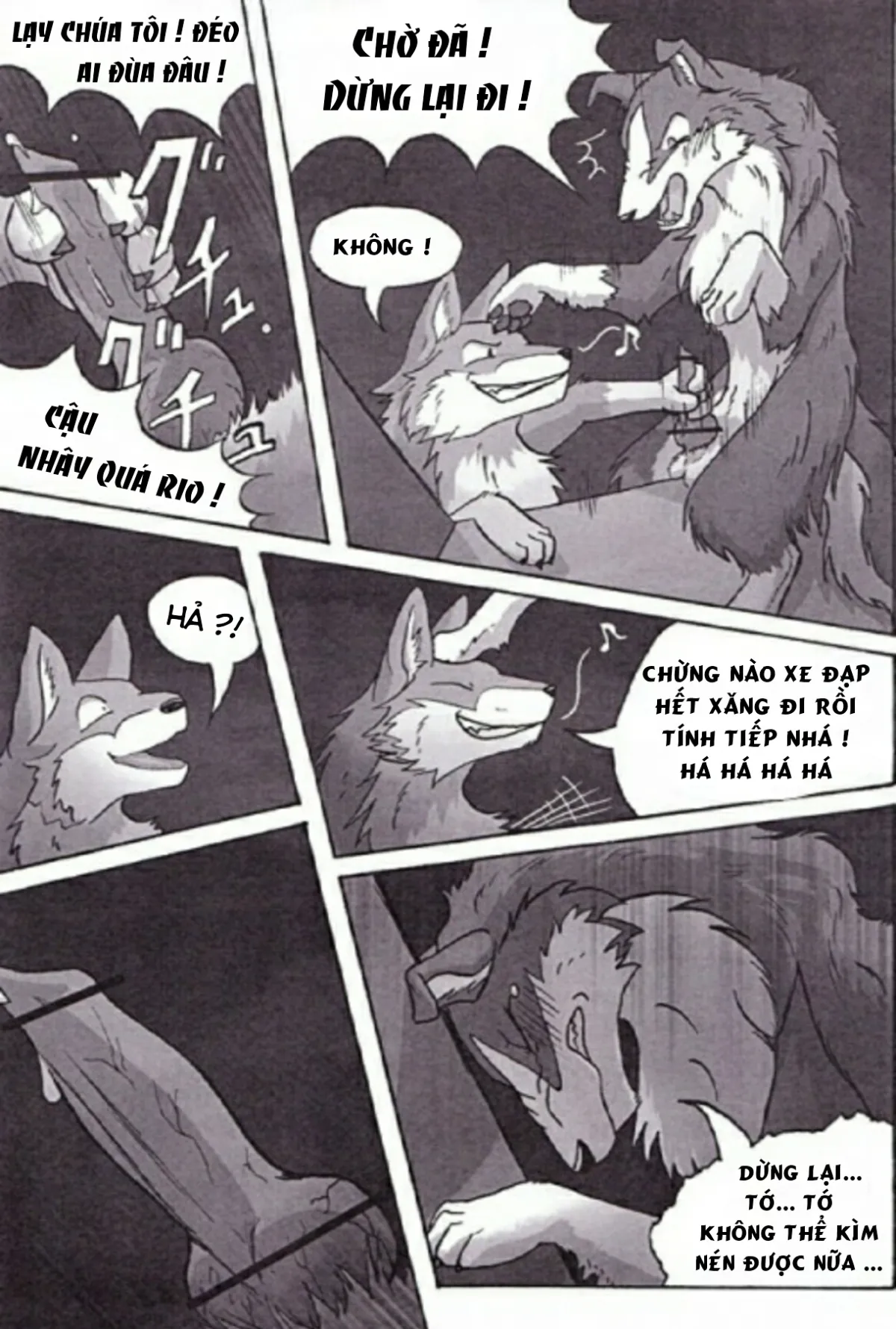 HentaiVN.net - Ảnh 8 - Chuyện về 2 chú chó phá phách [KTQ 15] - Chap 1