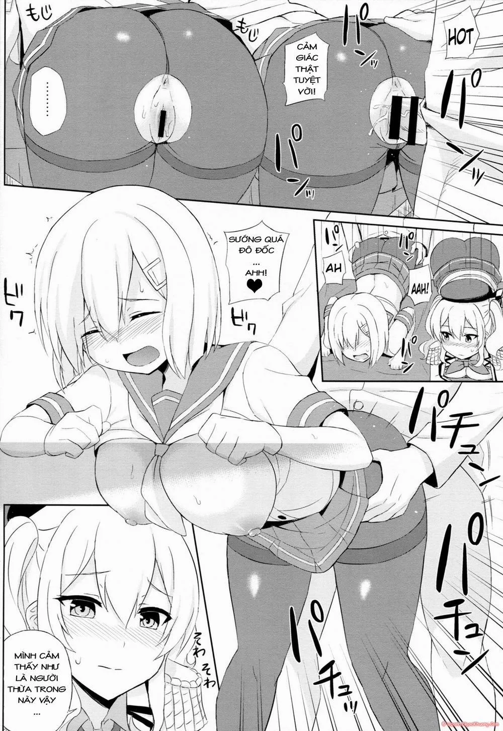 HentaiVN.net - Ảnh 12 - Teitoku-san, Tights Soubi wa Shiyou desu! (Kantai Collection - KanColle) - Chap 1