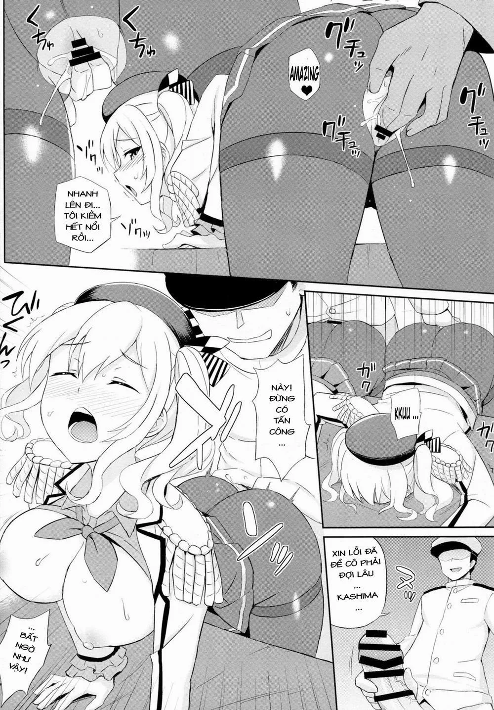 HentaiVN.net - Ảnh 14 - Teitoku-san, Tights Soubi wa Shiyou desu! (Kantai Collection - KanColle) - Chap 1