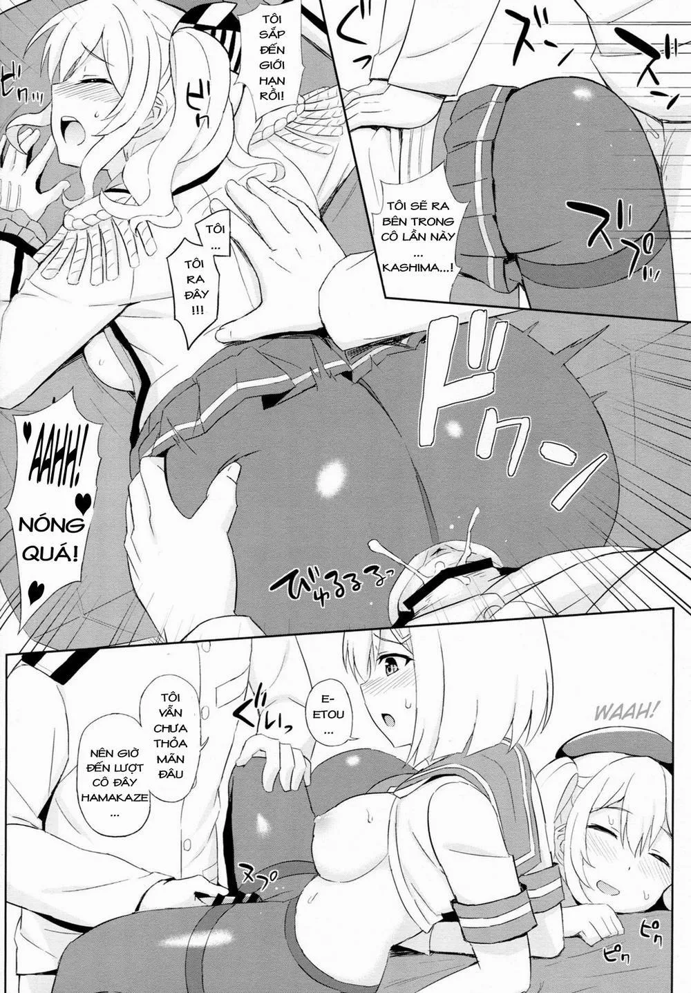 HentaiVN.net - Ảnh 16 - Teitoku-san, Tights Soubi wa Shiyou desu! (Kantai Collection - KanColle) - Chap 1