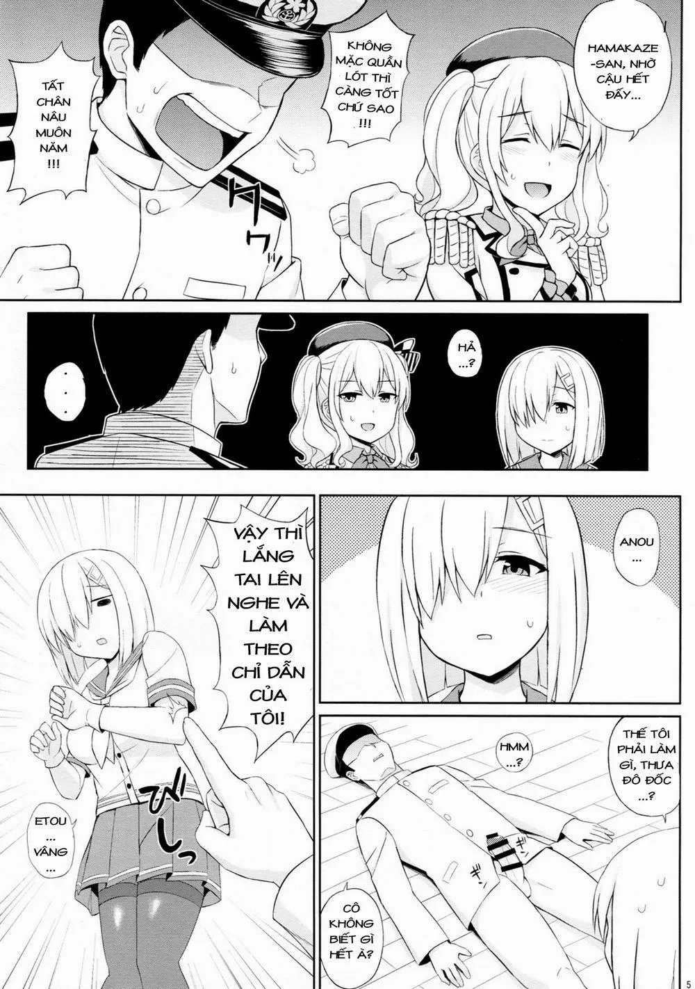 HentaiVN.net - Ảnh 5 - Teitoku-san, Tights Soubi wa Shiyou desu! (Kantai Collection - KanColle) - Chap 1