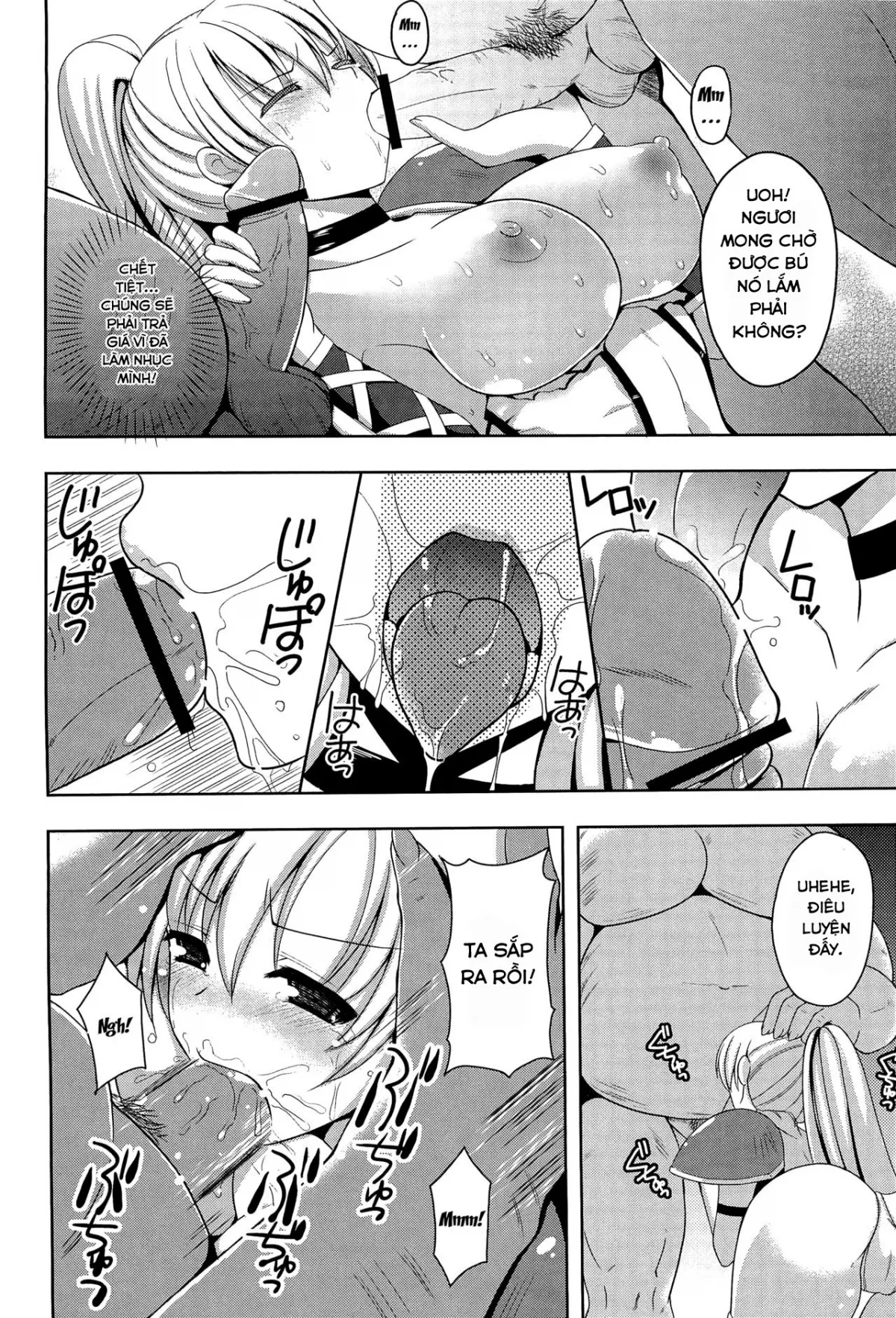HentaiVN.net - Ảnh 11 - Onna Senshi o Haramasero [Fuck The Female Warrior] - Chap 1