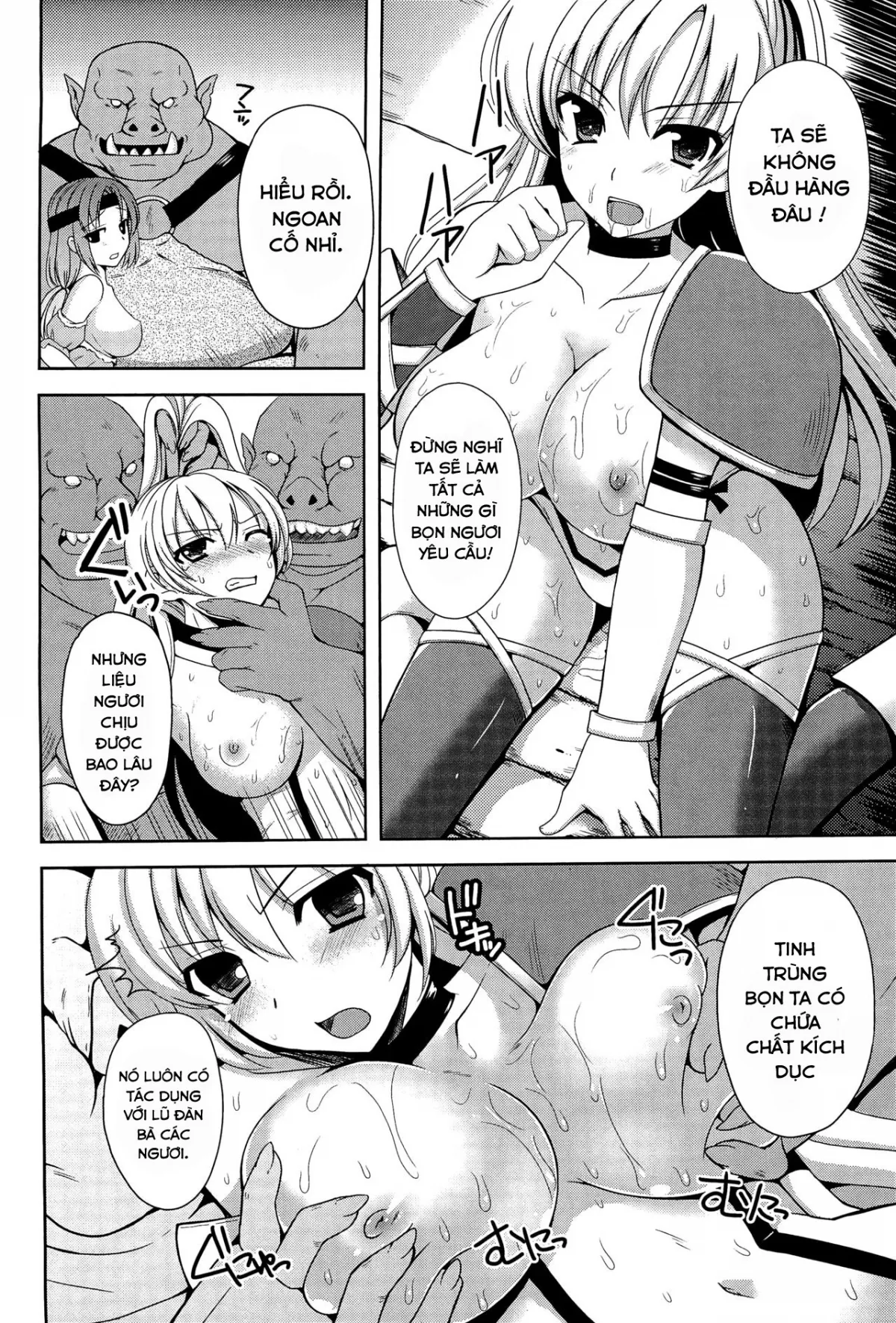 HentaiVN.net - Ảnh 13 - Onna Senshi o Haramasero [Fuck The Female Warrior] - Chap 1