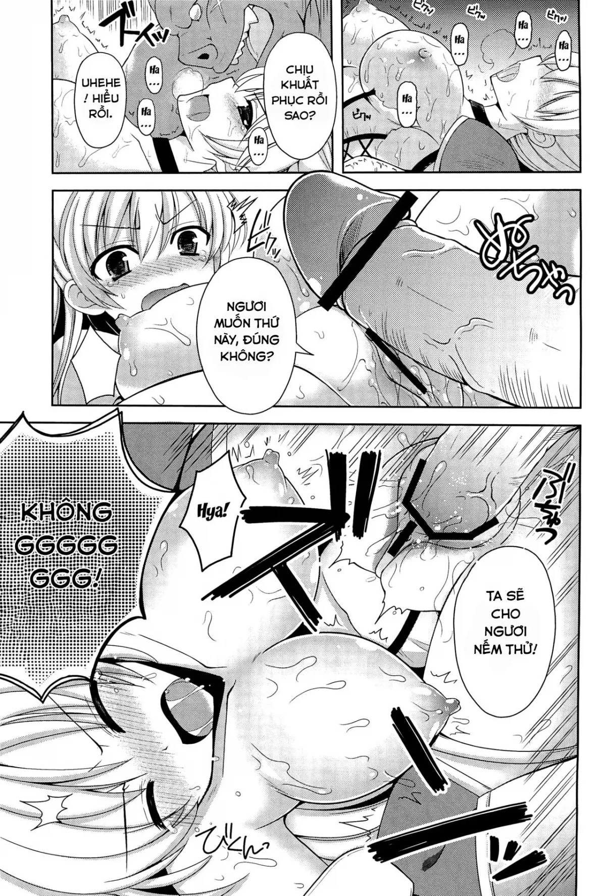 HentaiVN.net - Ảnh 16 - Onna Senshi o Haramasero [Fuck The Female Warrior] - Chap 1