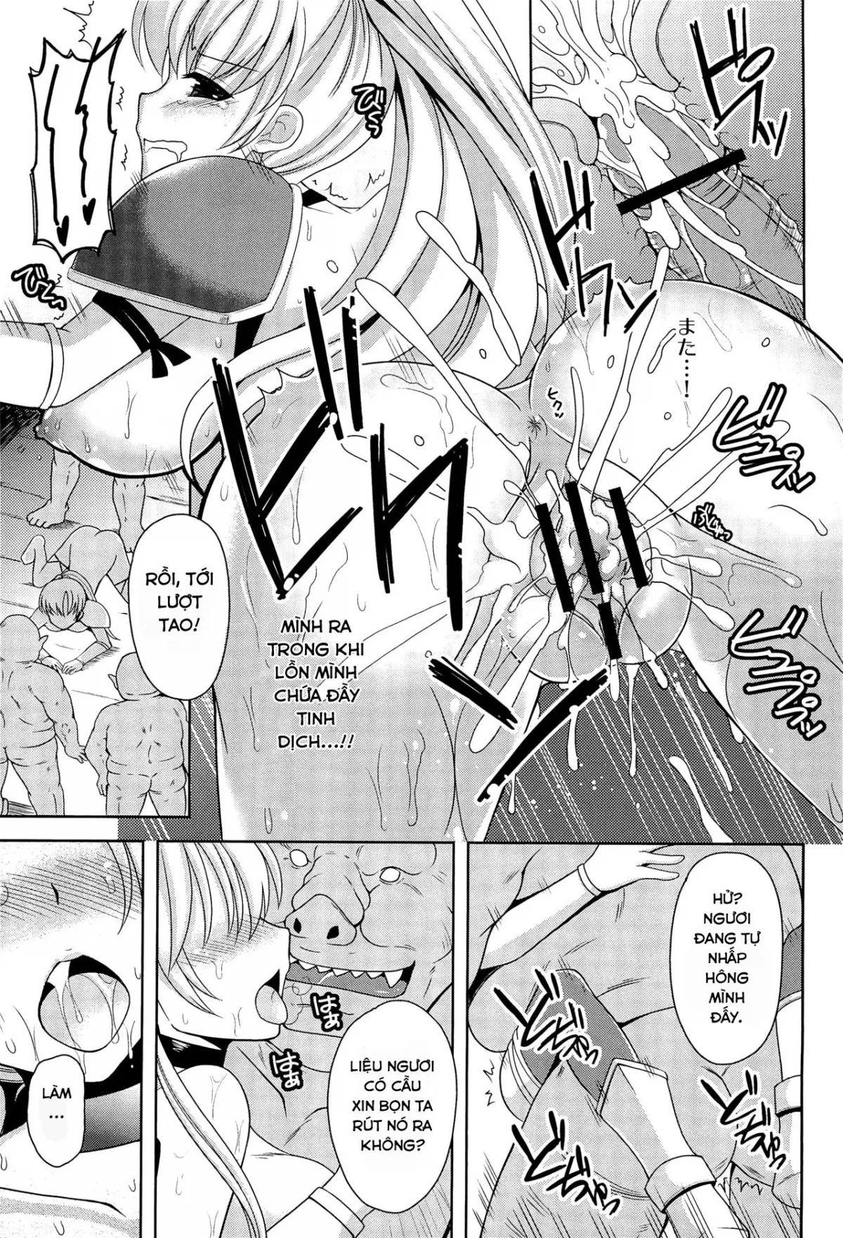 HentaiVN.net - Ảnh 22 - Onna Senshi o Haramasero [Fuck The Female Warrior] - Chap 1