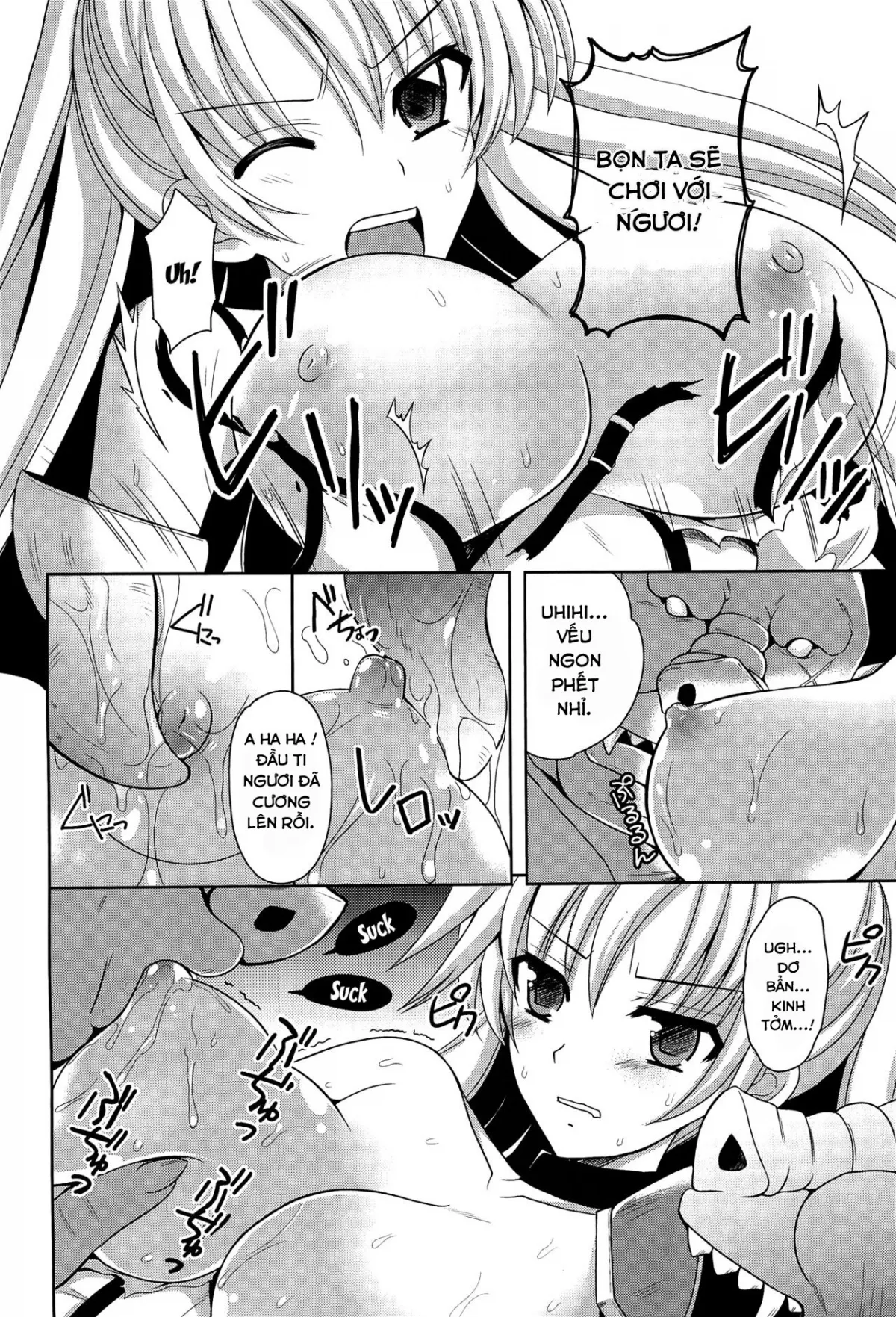 HentaiVN.net - Ảnh 9 - Onna Senshi o Haramasero [Fuck The Female Warrior] - Chap 1