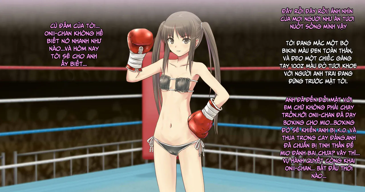 HentaiVN.net - Ảnh 3 - Mio-chan to Boxing, Shiyo side:M - Chap 1