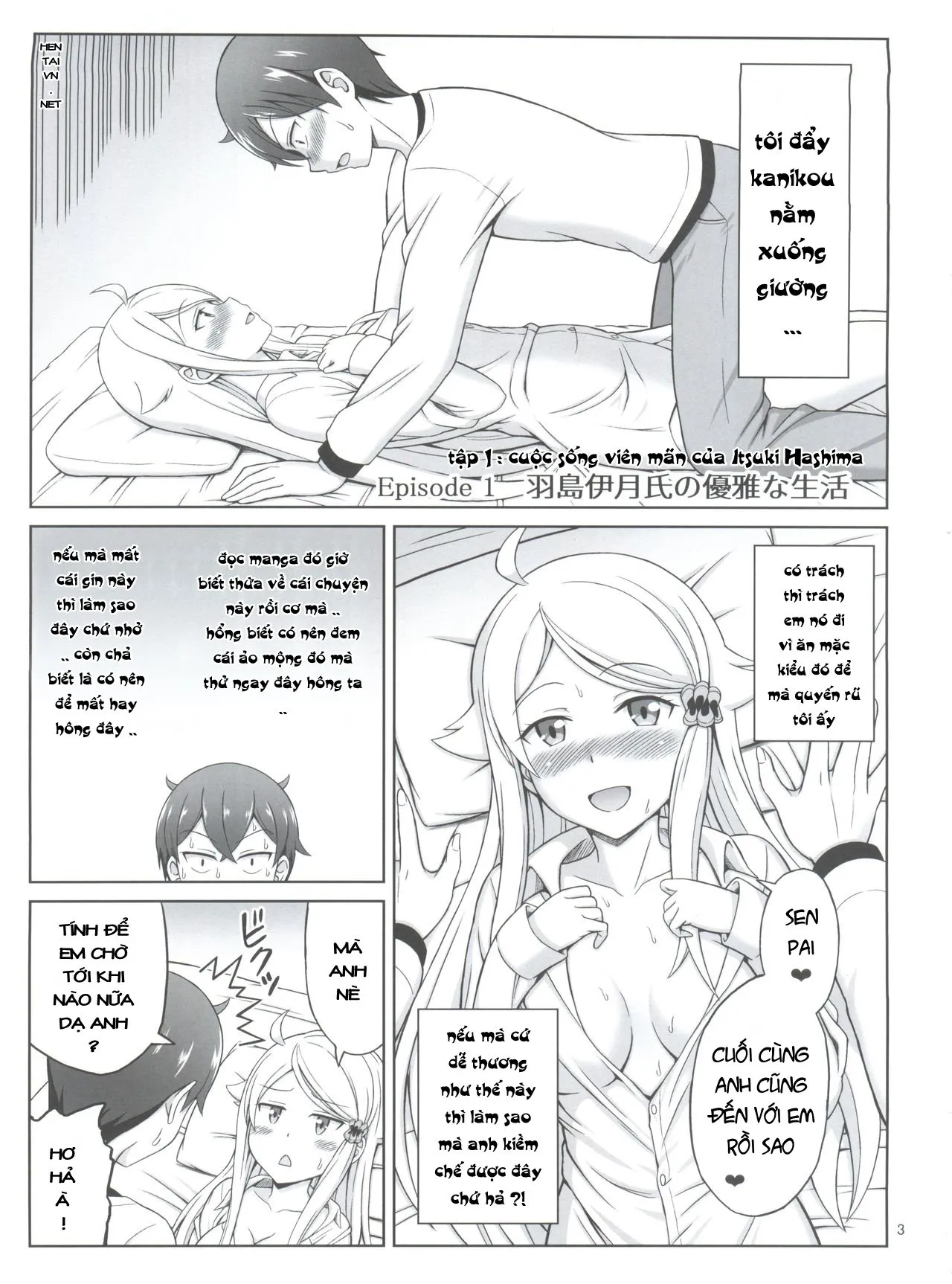 HentaiVN.net - Ảnh 3 - SeFri sae Ireba Ii. - Chap 1