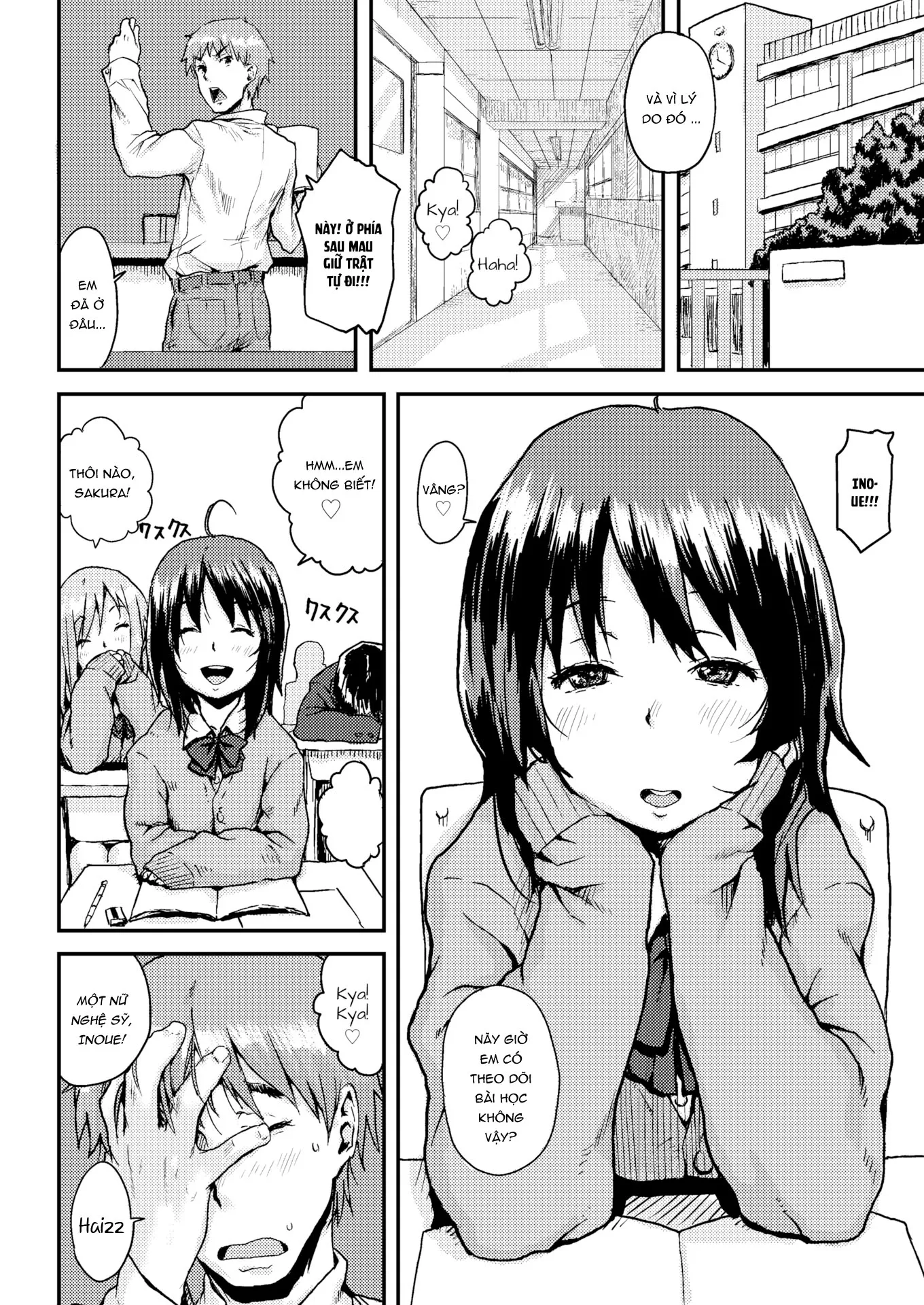 HentaiVN.net - Ảnh 3 - Sakura’s Sneezes [Sakura no Kushami] - Chap 1