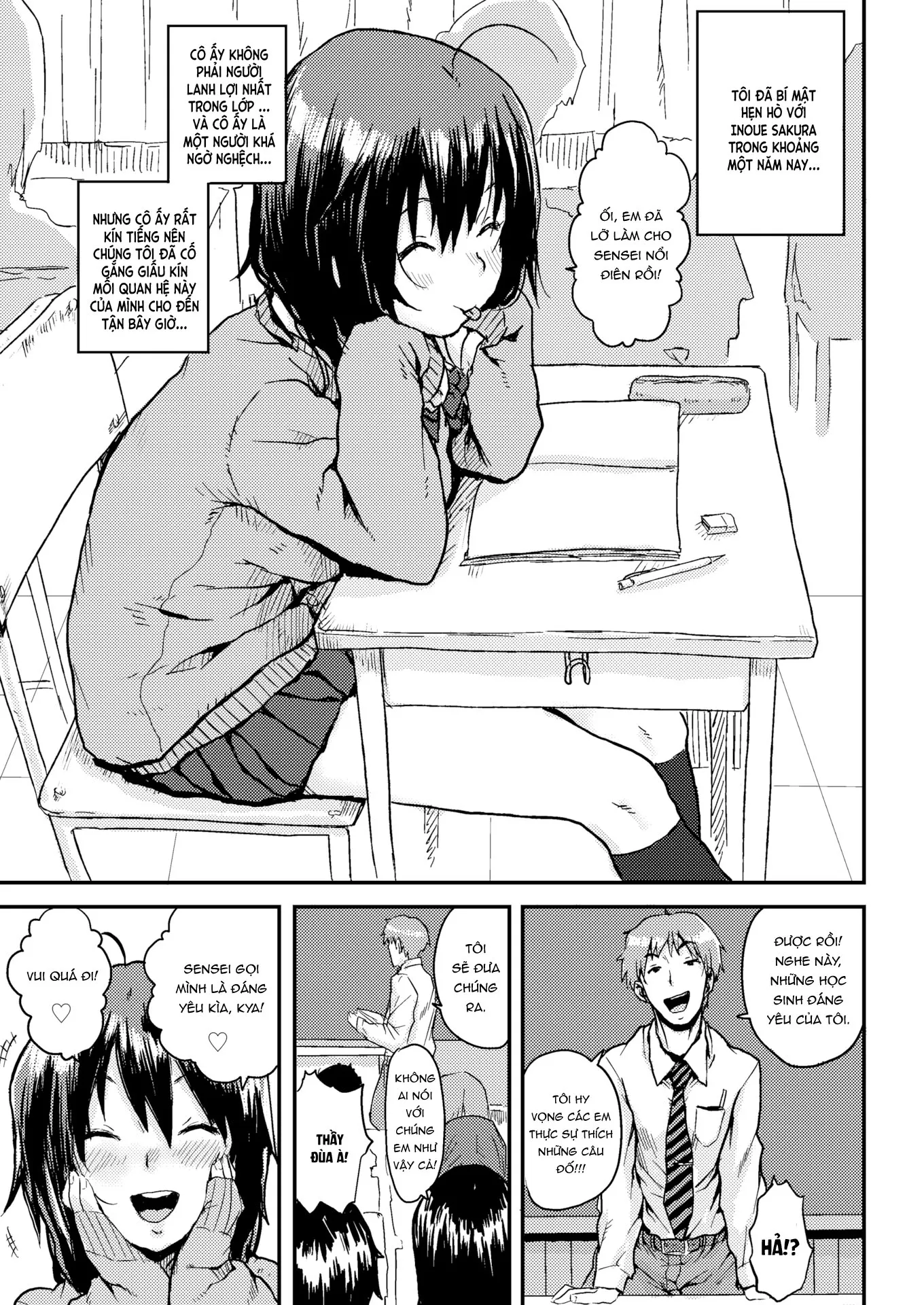 HentaiVN.net - Ảnh 4 - Sakura’s Sneezes [Sakura no Kushami] - Chap 1
