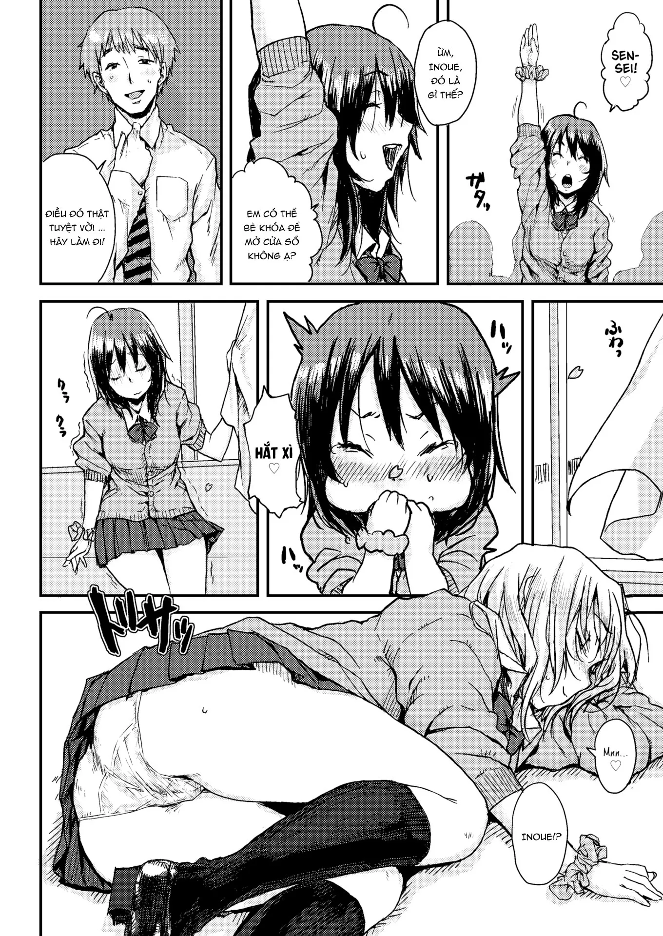 HentaiVN.net - Ảnh 5 - Sakura’s Sneezes [Sakura no Kushami] - Chap 1