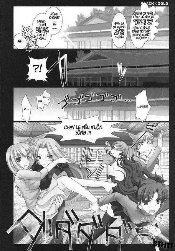 HentaiVN.net - Ảnh 2 - Black X Gold (Fate Hollow Ataraxia) - Chap 1