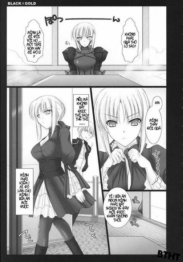 HentaiVN.net - Ảnh 3 - Black X Gold (Fate Hollow Ataraxia) - Chap 1