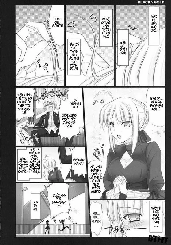 HentaiVN.net - Ảnh 5 - Black X Gold (Fate Hollow Ataraxia) - Chap 1
