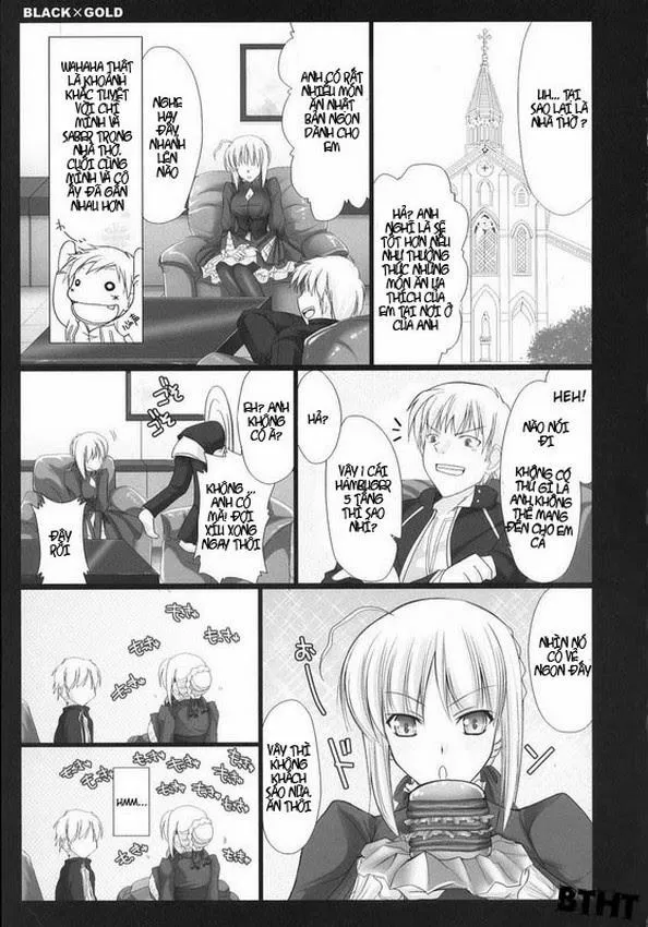 HentaiVN.net - Ảnh 6 - Black X Gold (Fate Hollow Ataraxia) - Chap 1