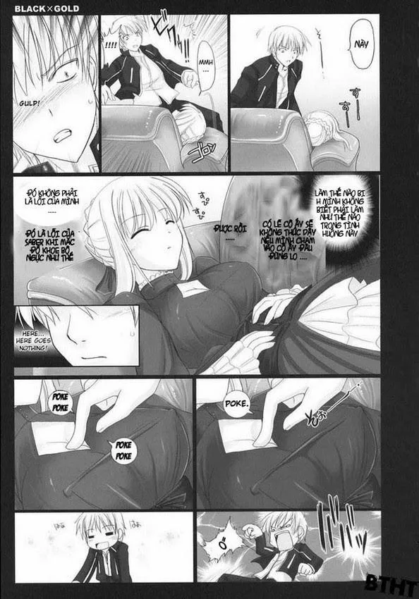 HentaiVN.net - Ảnh 8 - Black X Gold (Fate Hollow Ataraxia) - Chap 1