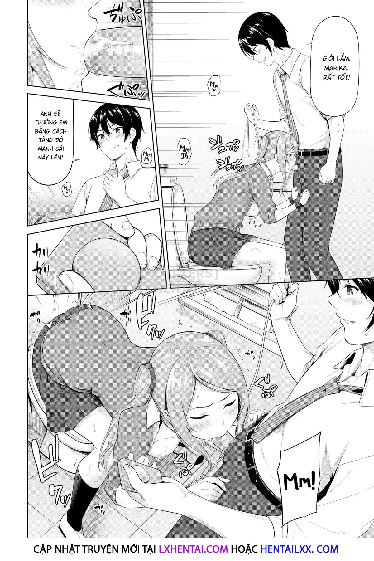 HentaiVN.net - Ảnh 10 - They Get Along So Well That They Fight! [Comic Bavel 2020-12] - Chap 1