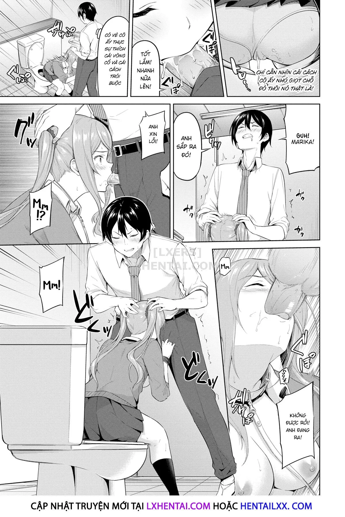 HentaiVN.net - Ảnh 11 - They Get Along So Well That They Fight! [Comic Bavel 2020-12] - Chap 1