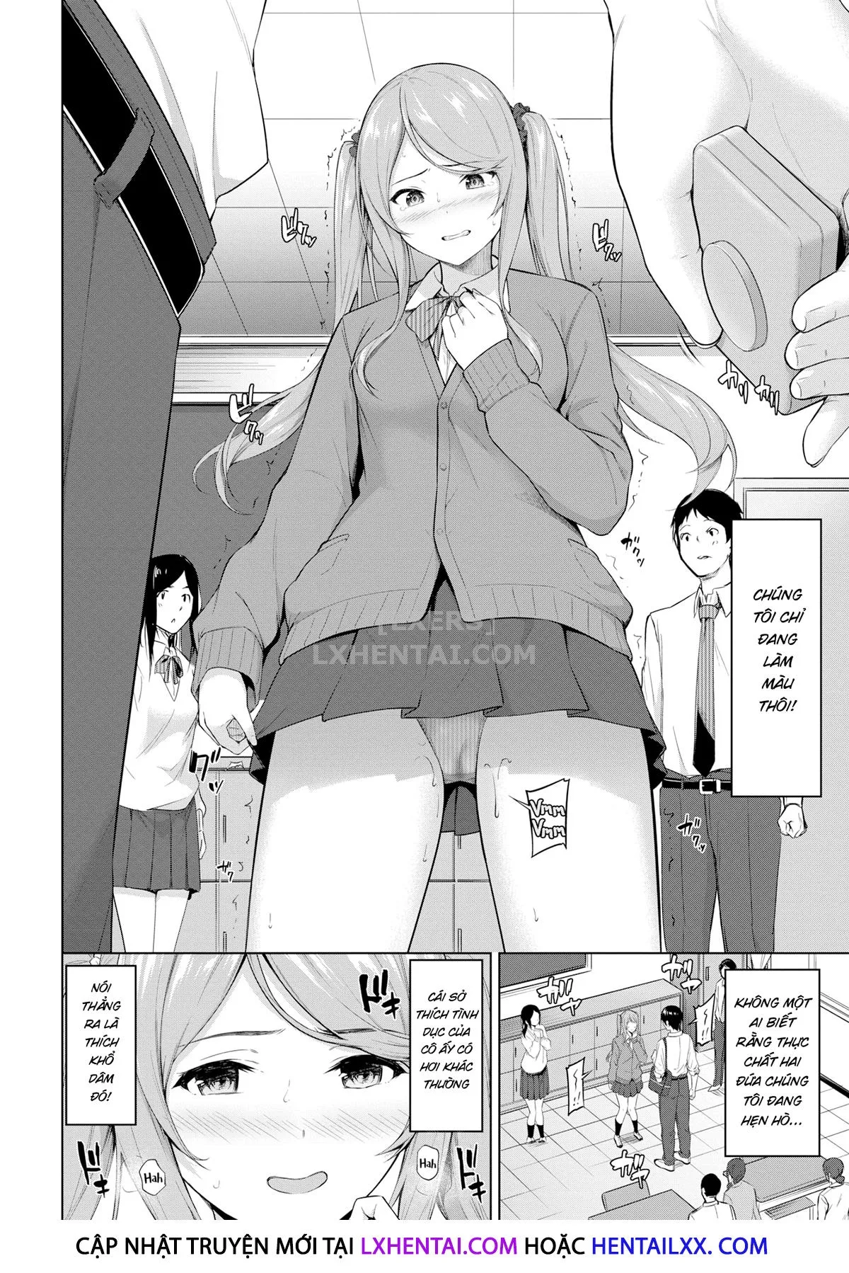 HentaiVN.net - Ảnh 4 - They Get Along So Well That They Fight! [Comic Bavel 2020-12] - Chap 1