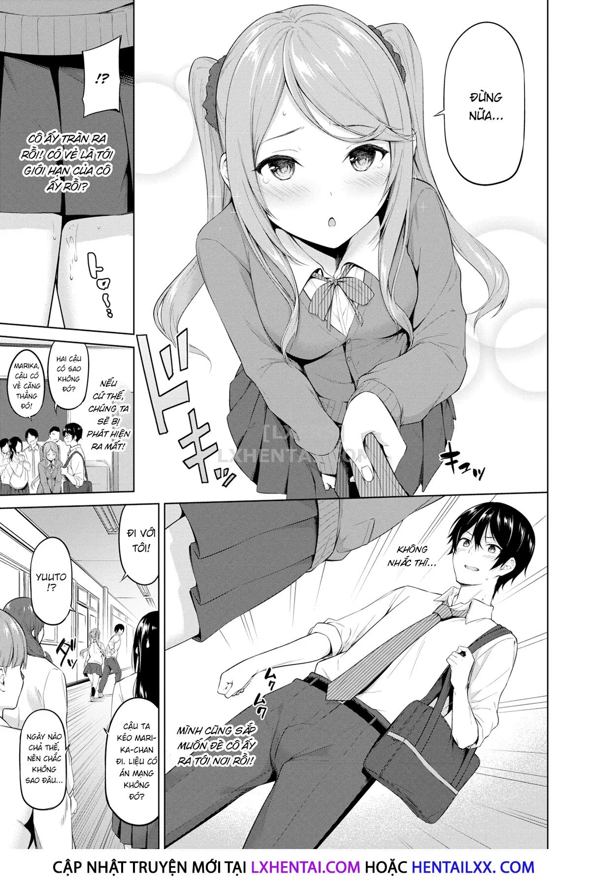 HentaiVN.net - Ảnh 7 - They Get Along So Well That They Fight! [Comic Bavel 2020-12] - Chap 1
