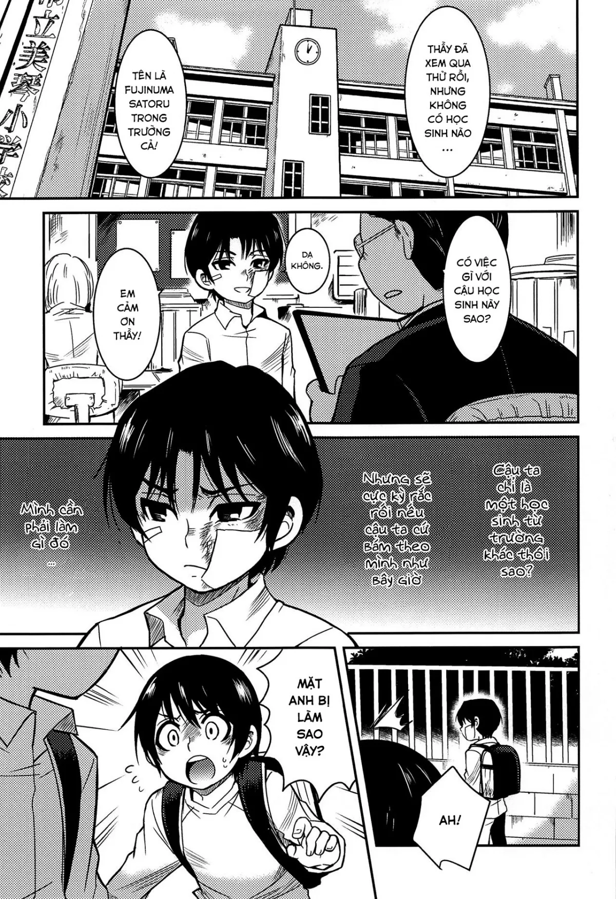 HentaiVN.net - Ảnh 8 - Shinshoku (Boku Dake ga Inai Machi) - Chap 1