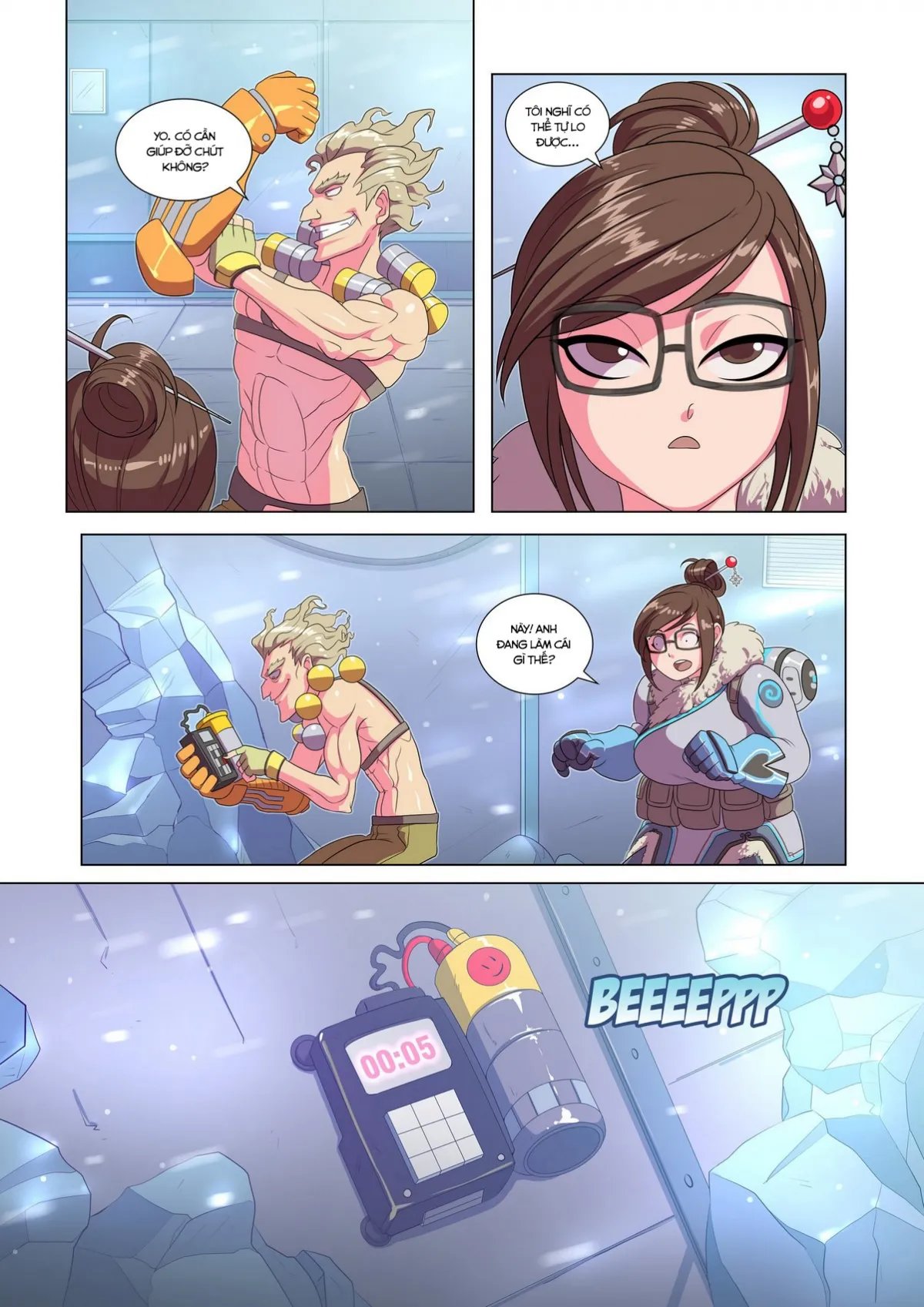 HentaiVN.net - Ảnh 5 - Ameizing Frost Jobs - Chap 1
