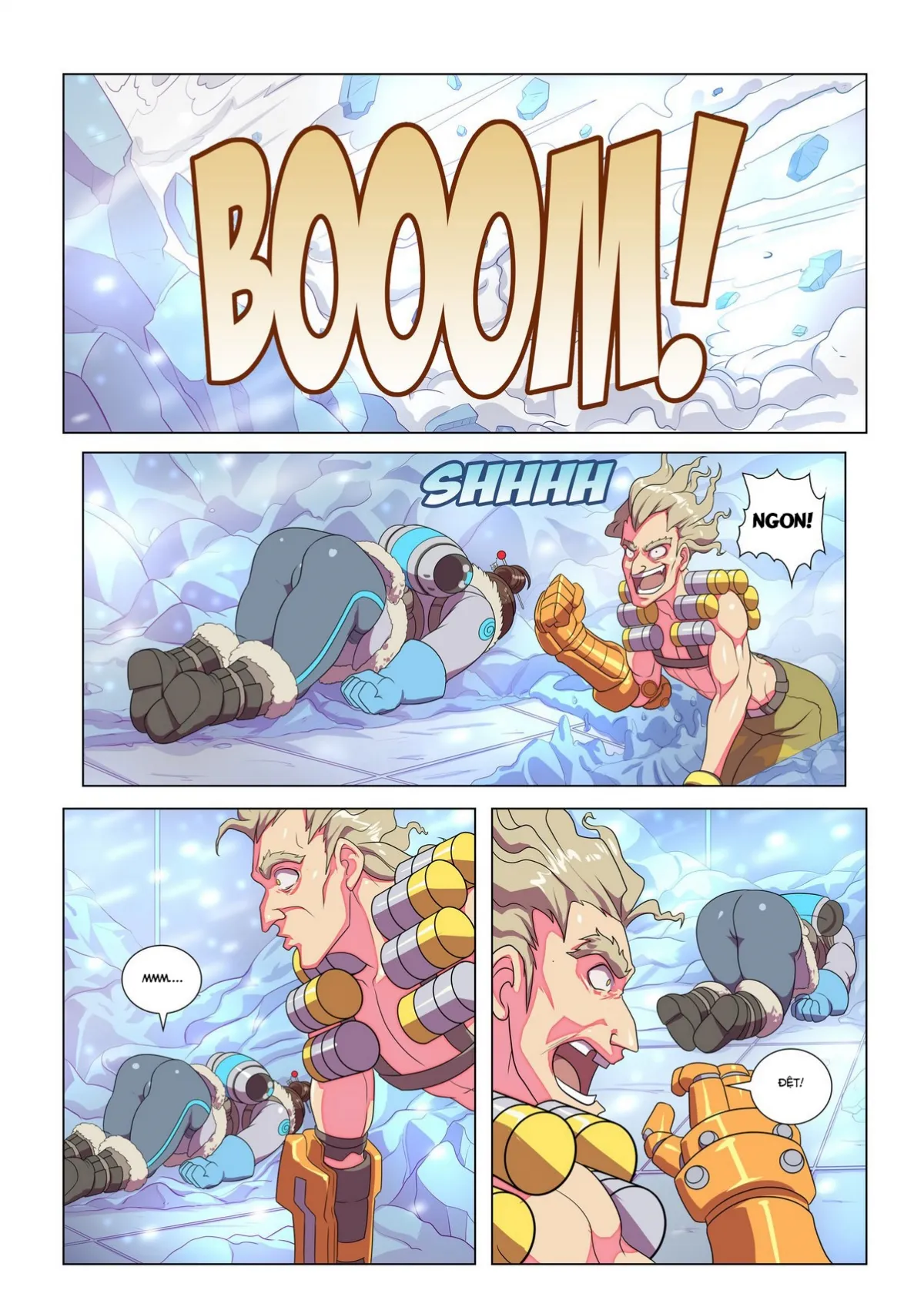 HentaiVN.net - Ảnh 6 - Ameizing Frost Jobs - Chap 1