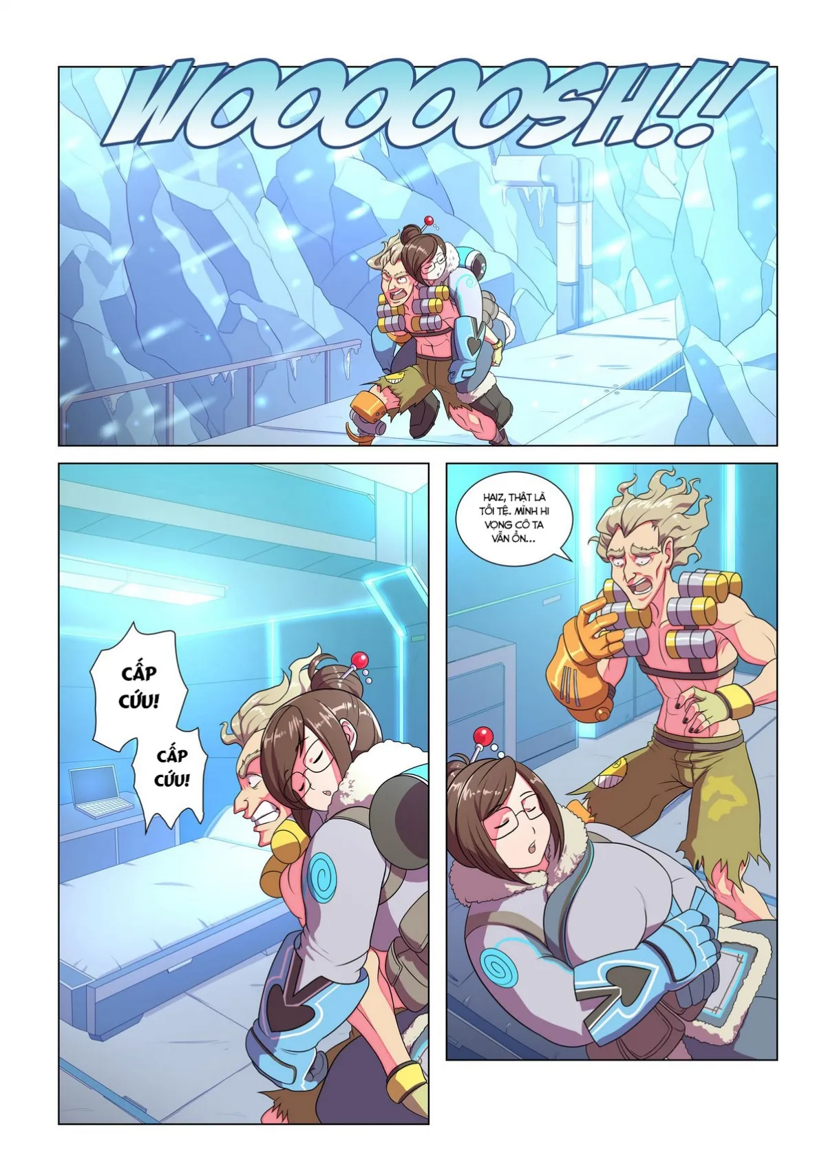 HentaiVN.net - Ảnh 7 - Ameizing Frost Jobs - Chap 1
