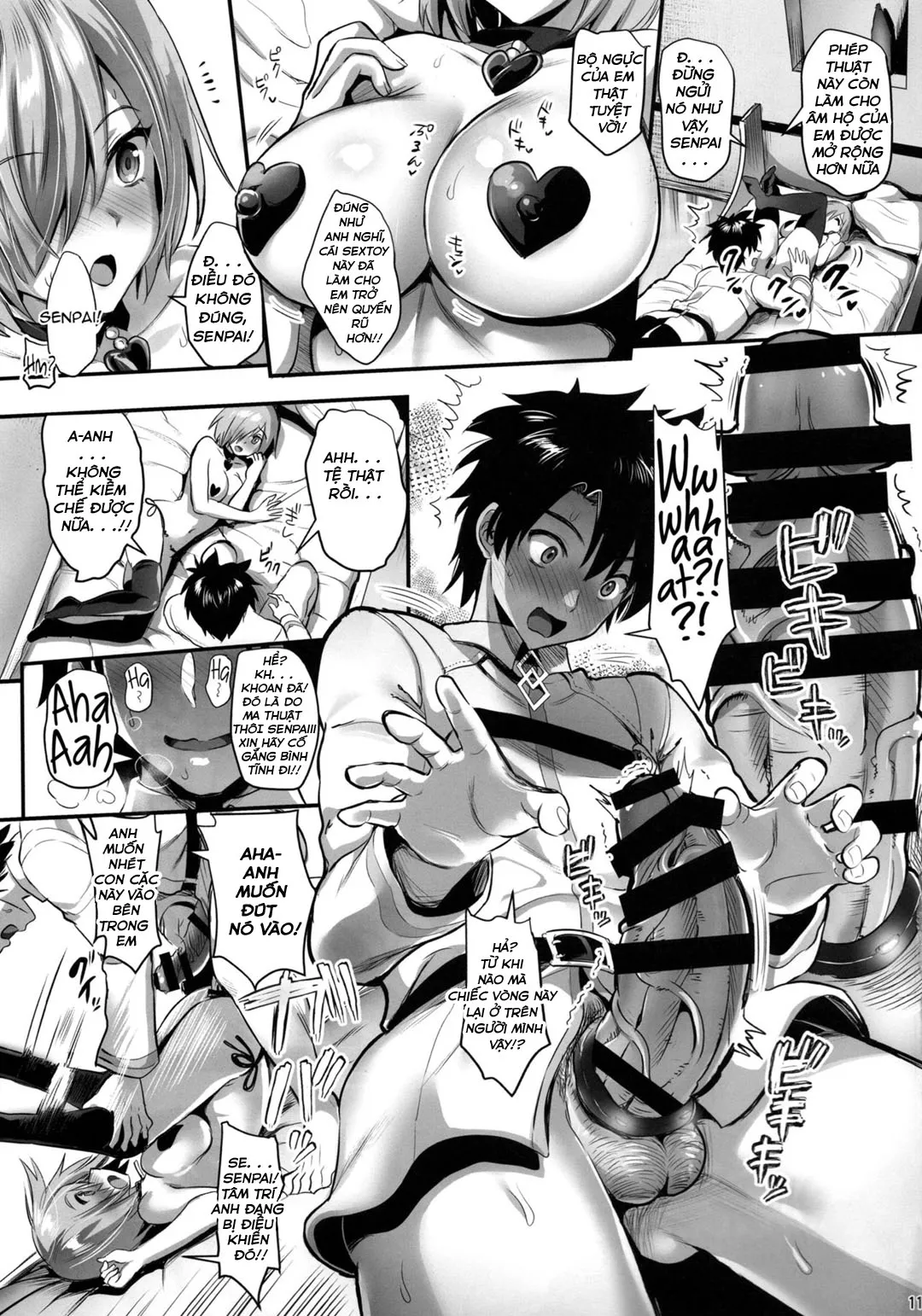 HentaiVN.net - Ảnh 11 - Mash Kyrielight Bond Level Limit Break - Chap 1