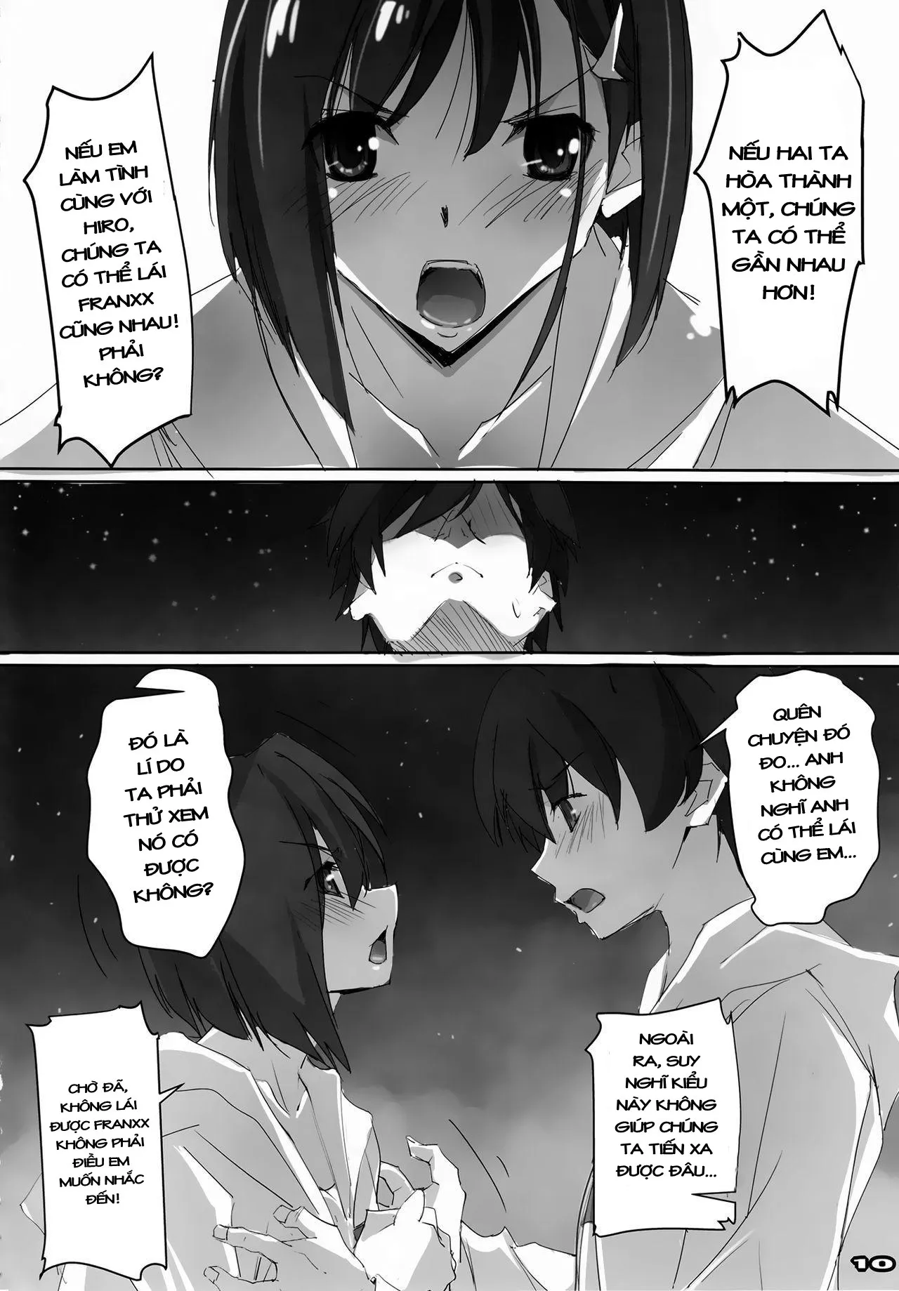 HentaiVN.net - Ảnh 10 - Strawberry Condensed Milk (DARLING in the FRANXX) - Chap 1