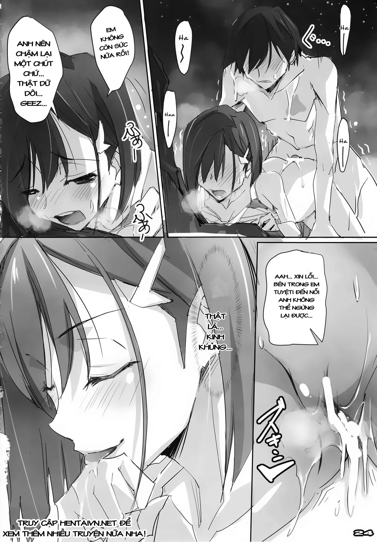 HentaiVN.net - Ảnh 24 - Strawberry Condensed Milk (DARLING in the FRANXX) - Chap 1