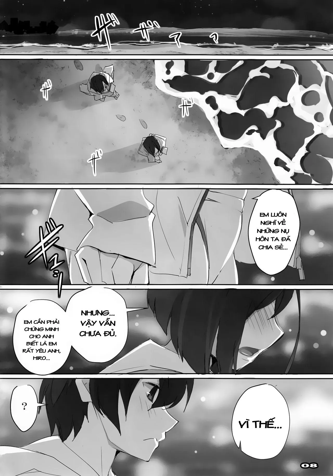HentaiVN.net - Ảnh 8 - Strawberry Condensed Milk (DARLING in the FRANXX) - Chap 1