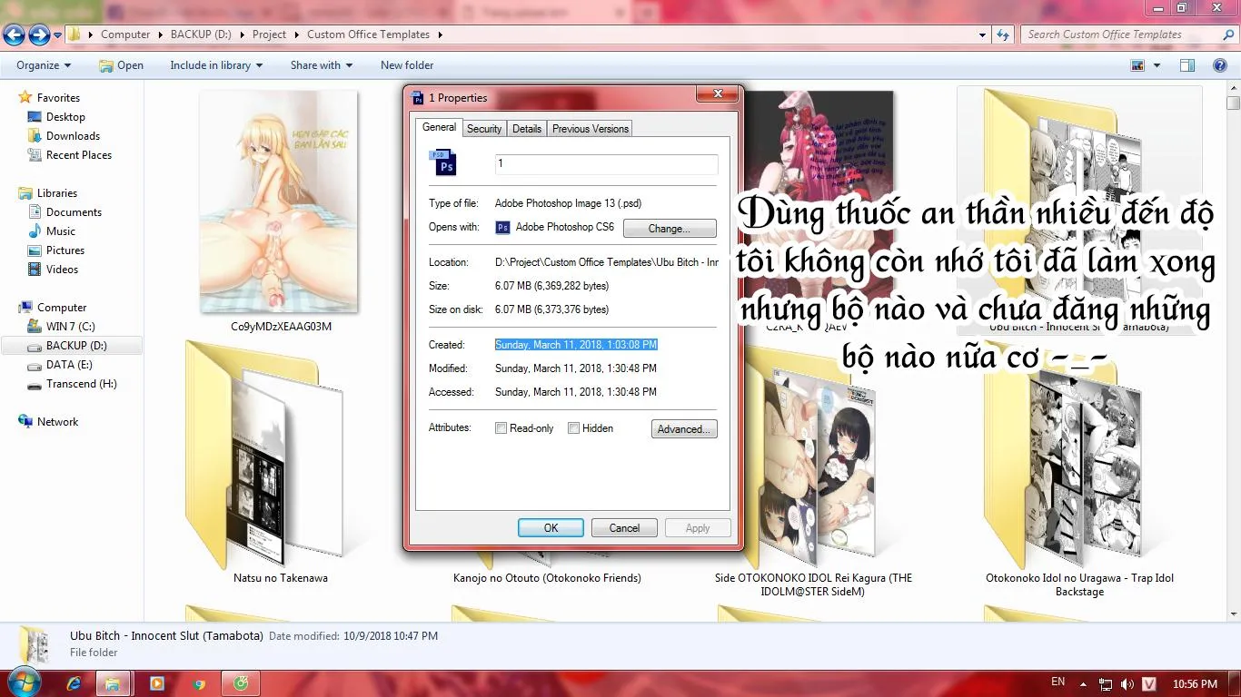 HentaiVN.net - Ảnh 18 - Ubu Bitch [Cô bé dâm đãng ngây thơ] - Chap 1