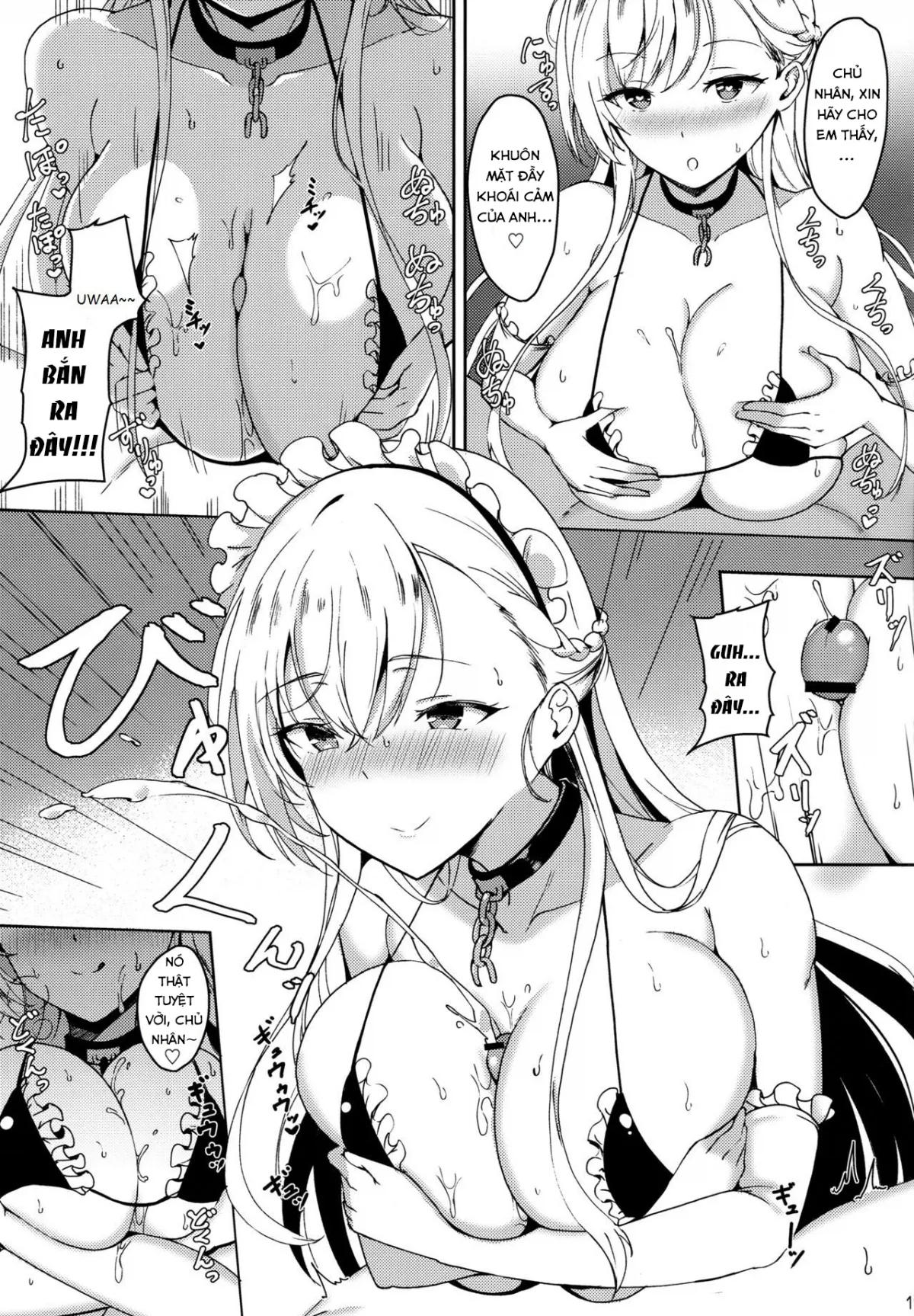 HentaiVN.net - Ảnh 11 - Belfast no Dakigokochi (Azur Lane) [ベルファストのだきごこち] - Chap 1