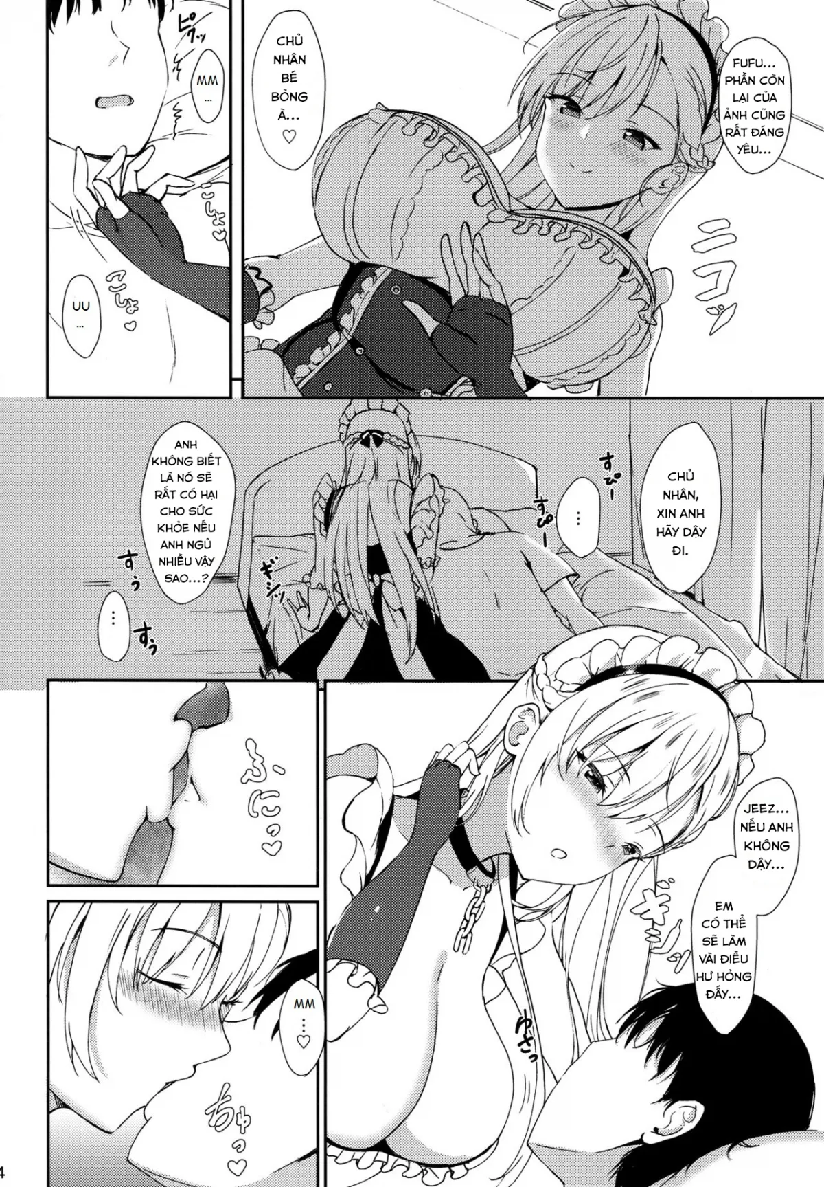 HentaiVN.net - Ảnh 4 - Belfast no Dakigokochi (Azur Lane) [ベルファストのだきごこち] - Chap 1