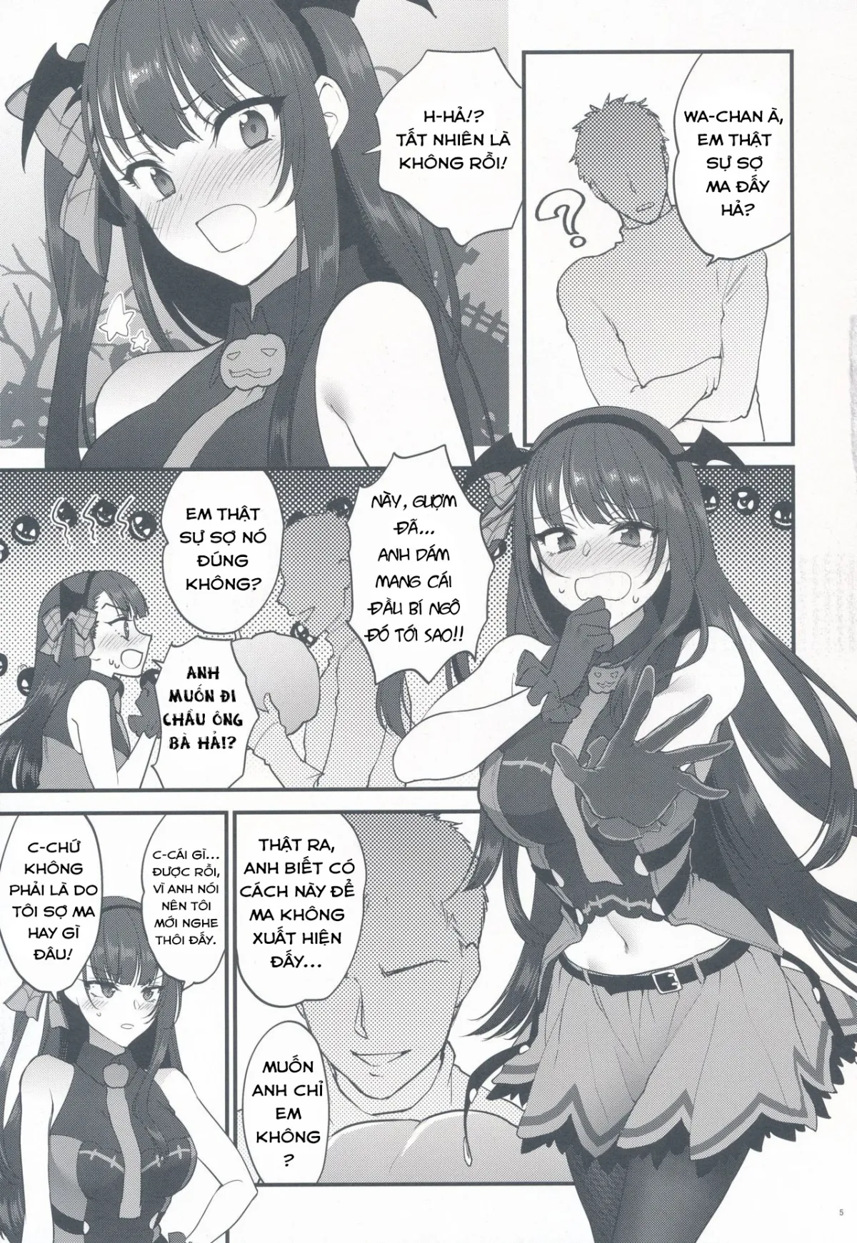 HentaiVN.net - Ảnh 6 - Obake nante Inai! [Làm gì có ma chứ!] - Chap 1