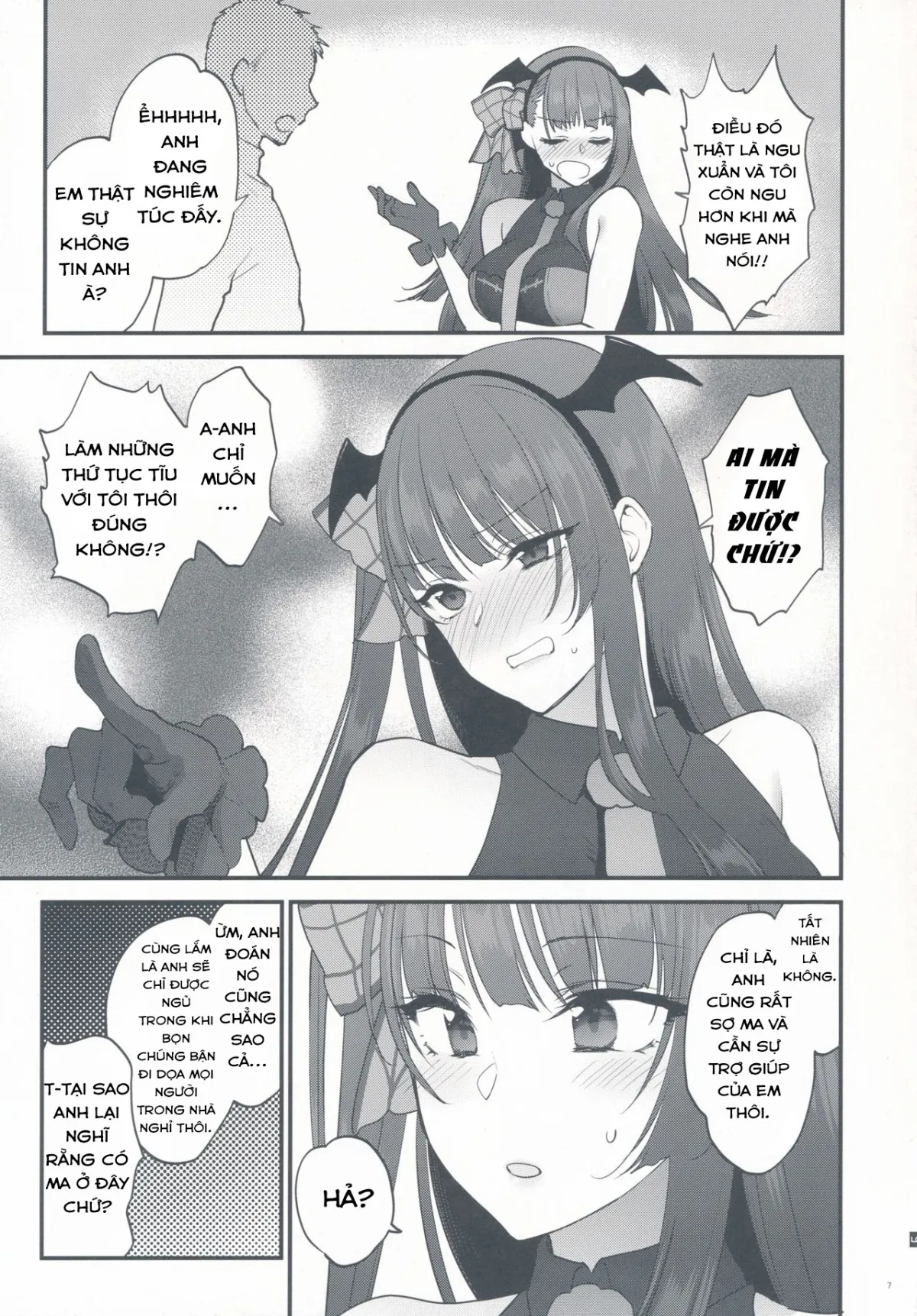 HentaiVN.net - Ảnh 8 - Obake nante Inai! [Làm gì có ma chứ!] - Chap 1