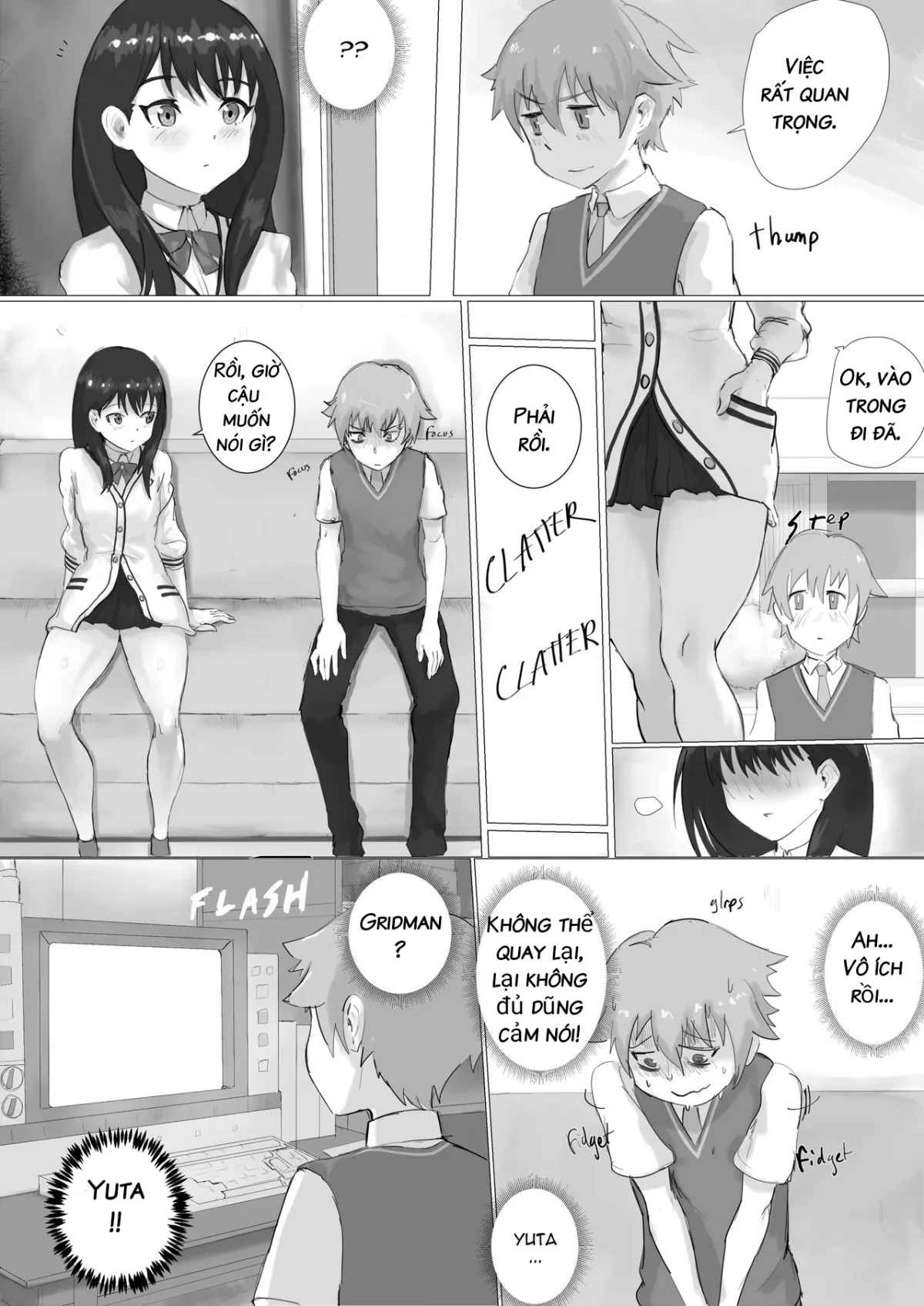 HentaiVN.net - Ảnh 4 - Thigh Situation (SSSS.Gridman) - Chap 1