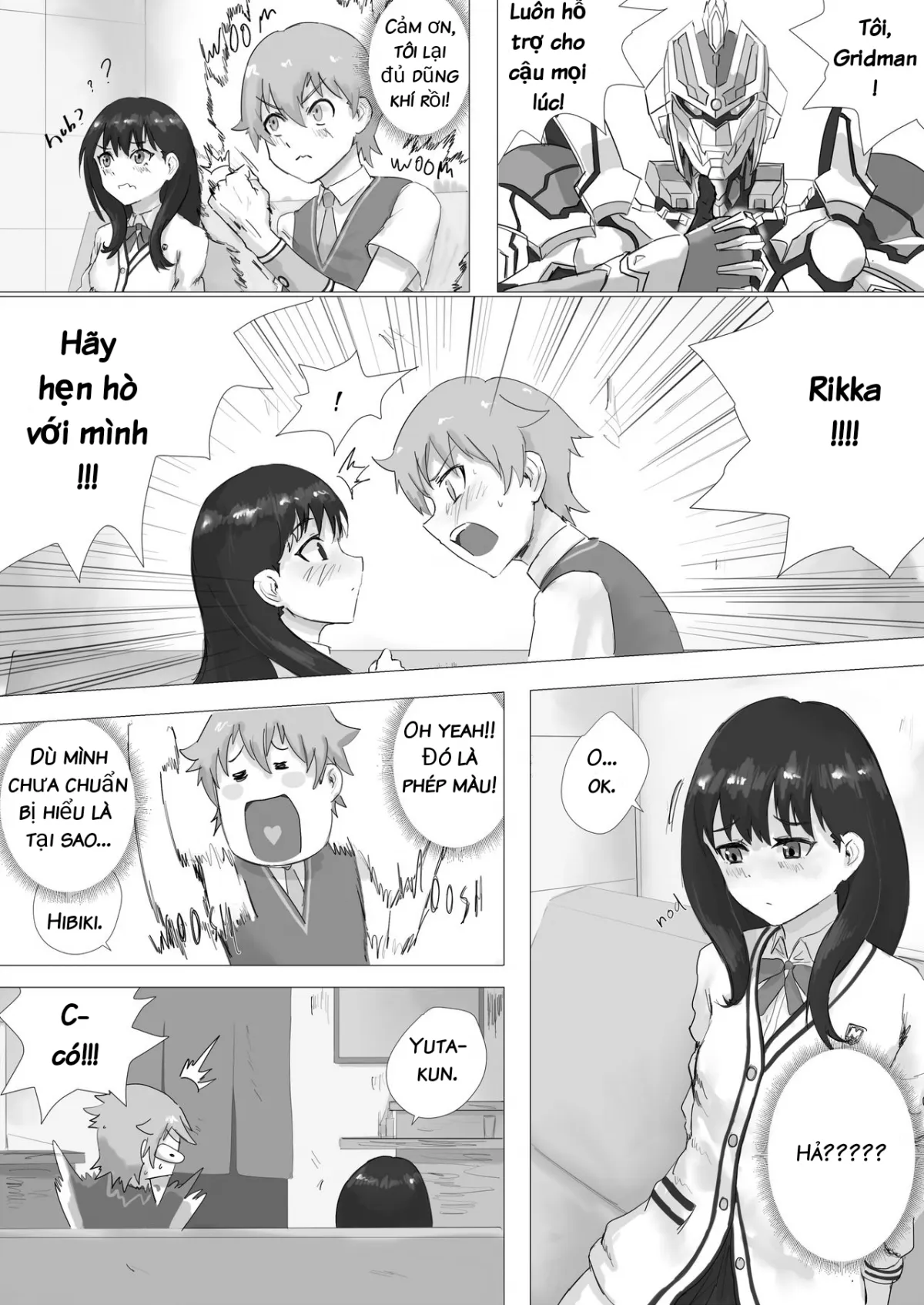 HentaiVN.net - Ảnh 5 - Thigh Situation (SSSS.Gridman) - Chap 1