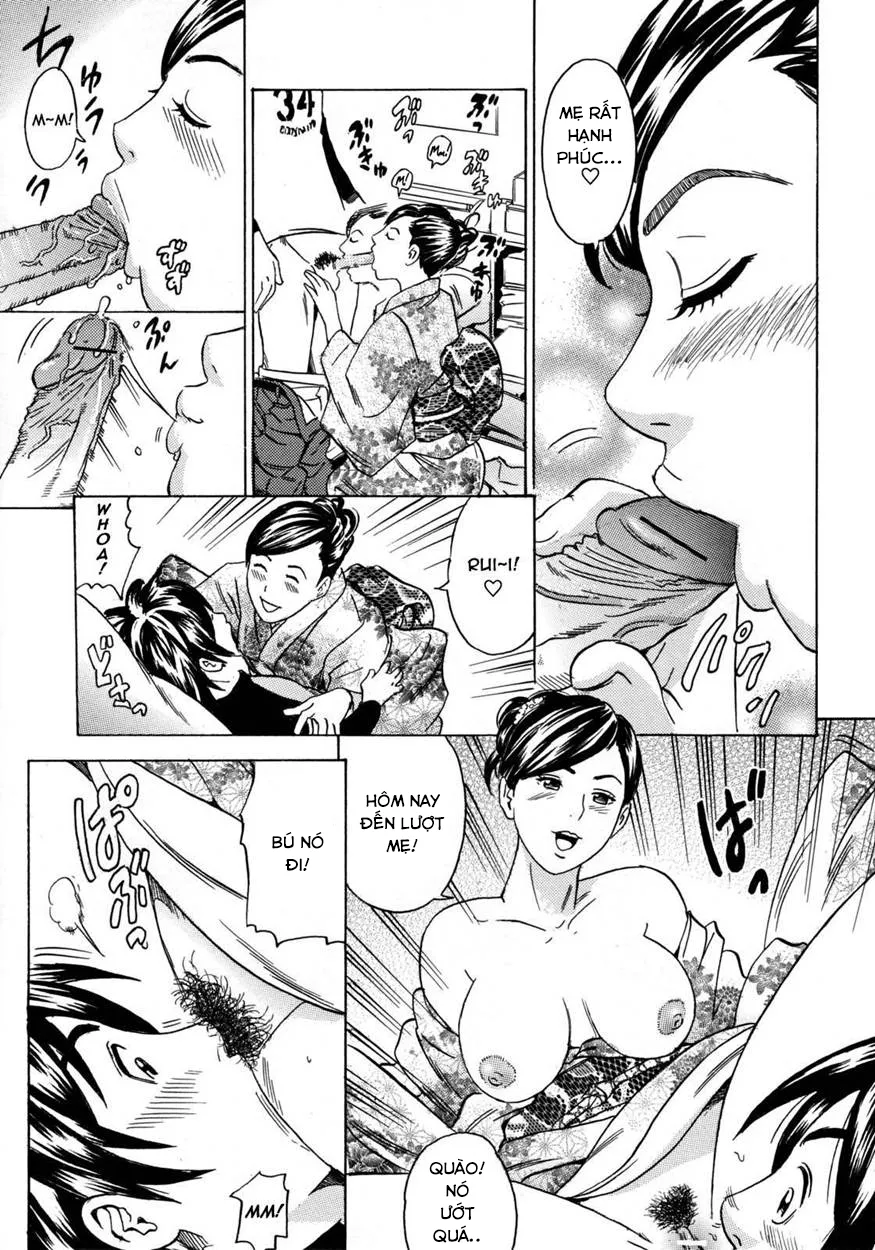 HentaiVN.net - Ảnh 12 - I Won't Let Anyone Have My Mom [Mama Wa Watasanai] - Chap 1