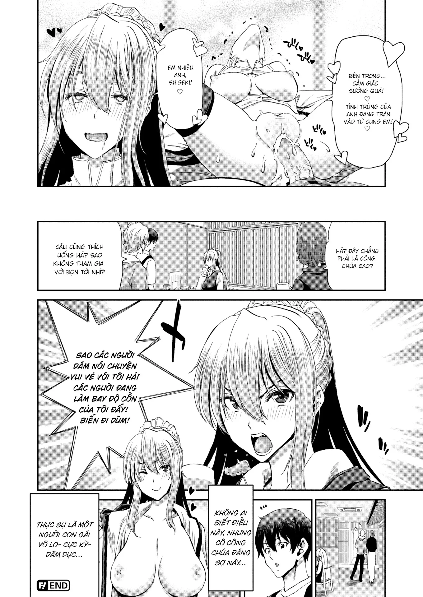 HentaiVN.net - Ảnh 24 - Nàng công chúa say xỉn! [Drunk Princess] - Chap 1
