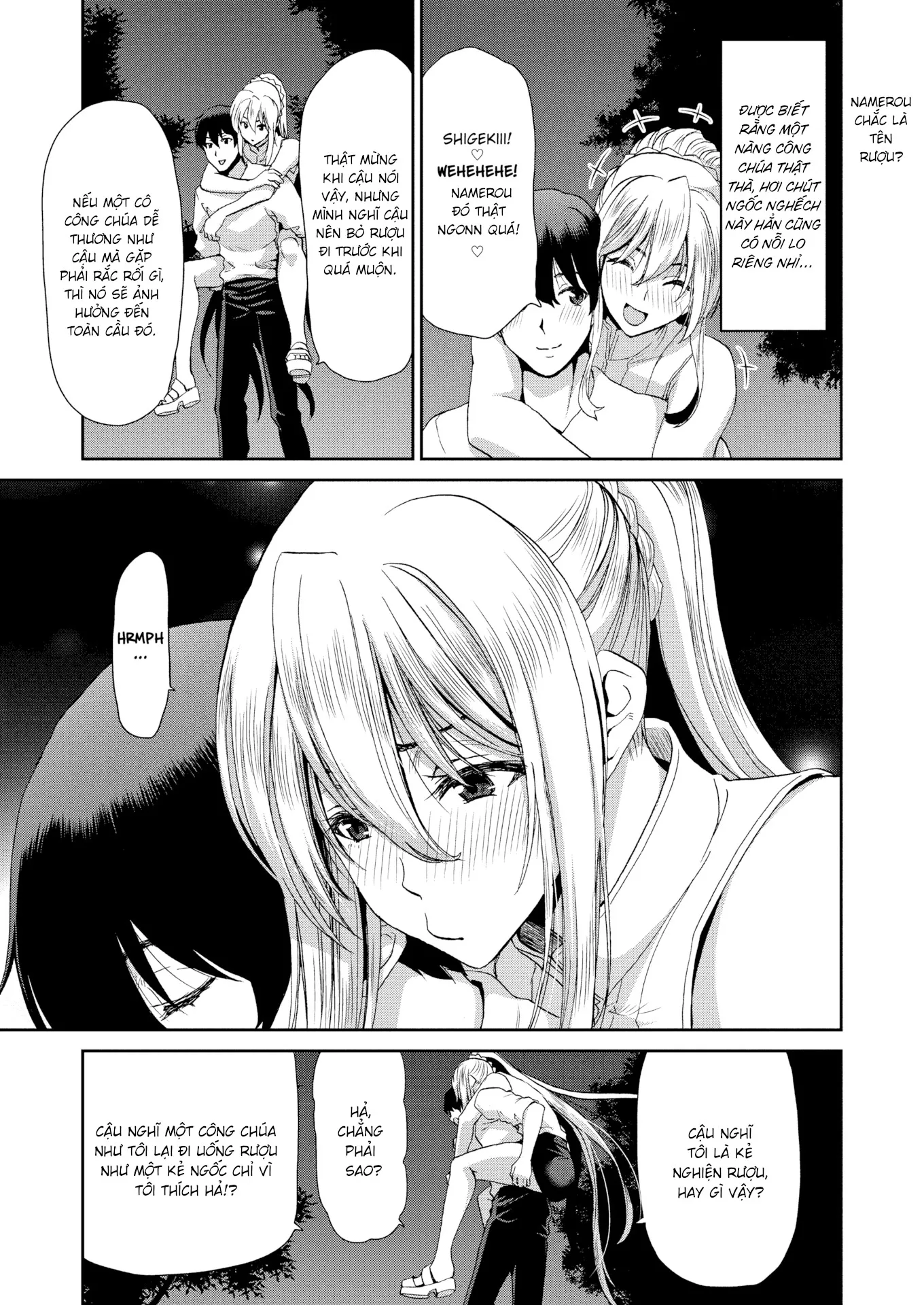 HentaiVN.net - Ảnh 5 - Nàng công chúa say xỉn! [Drunk Princess] - Chap 1