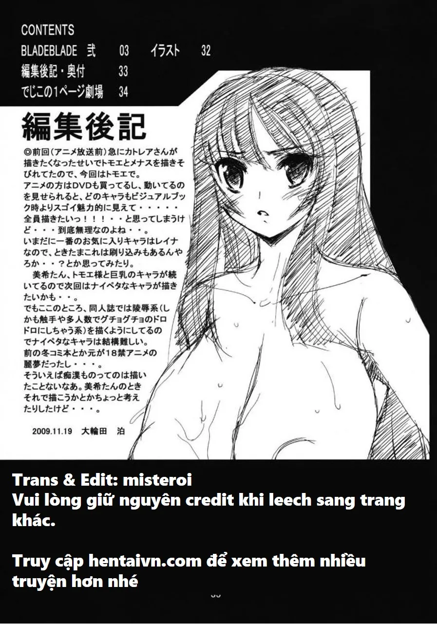 HentaiVN.net - Ảnh 30 - Blade Blade II (Queens Blade) [BLADE BLADE 弐; Blade Blade 2] - Chap 1