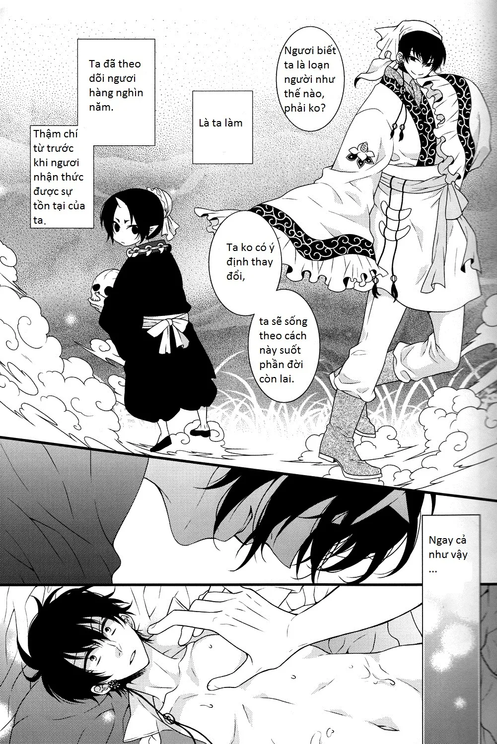 HentaiVN.net - Ảnh 8 - Phụ tá diêm vương (Hoozuki no Reitetsu) [Oni No Kusabi Ni Warau] - Chap 1